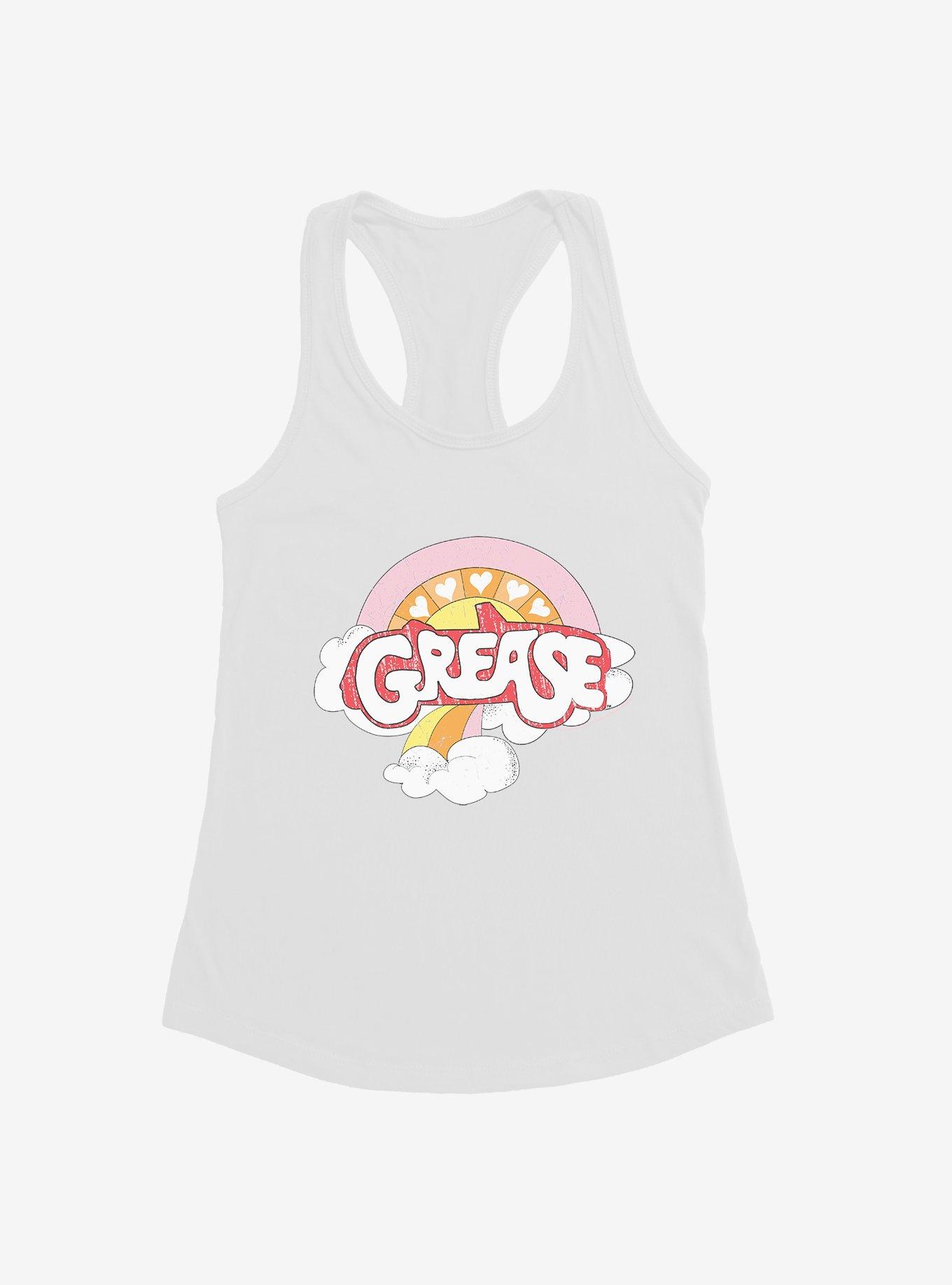 Grease Pink Rainbow Logo Girls Tank, , hi-res