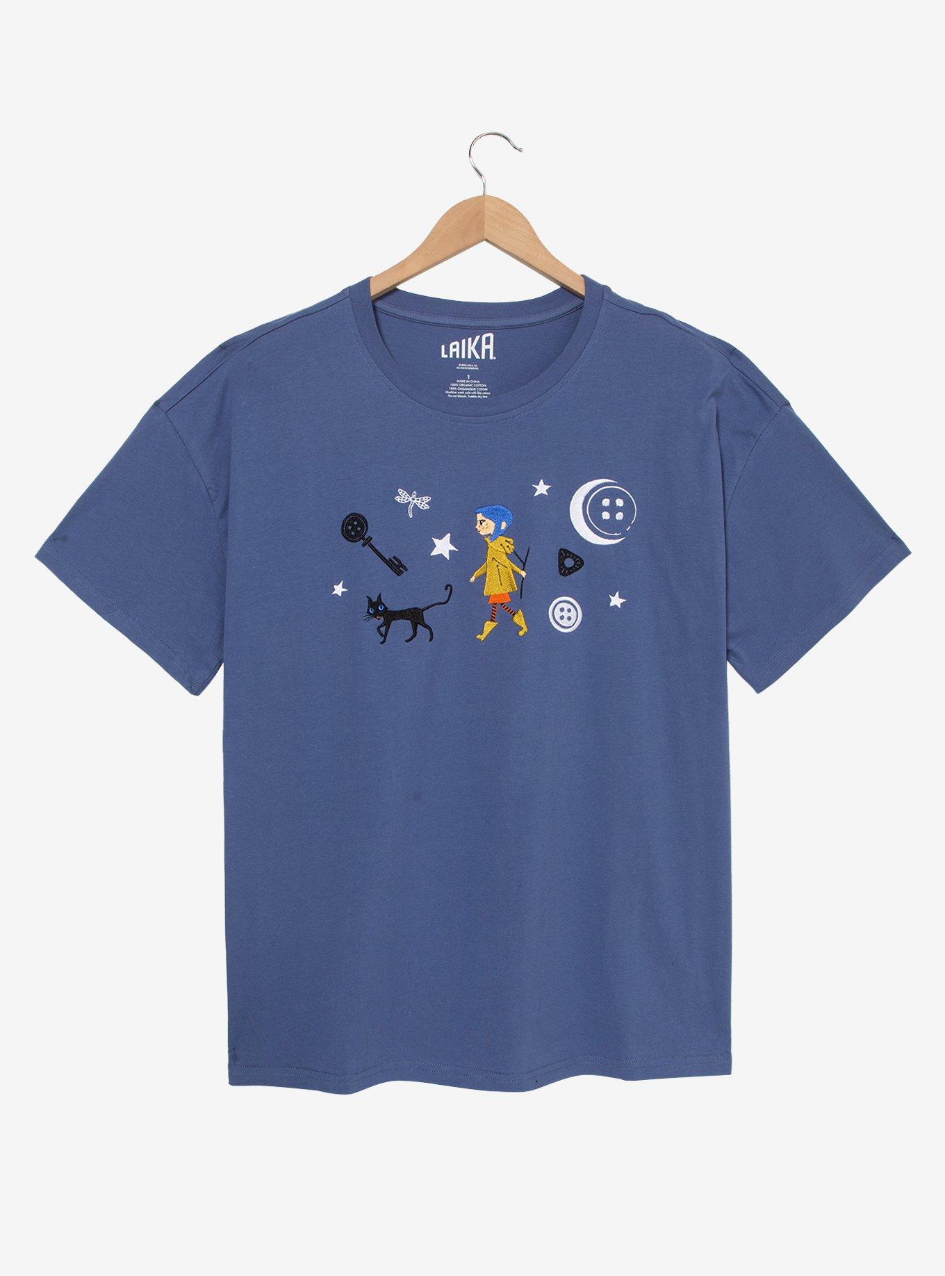 Coraline Icons Women's Plus Size T-Shirt — BoxLunch Exclusive, , hi-res