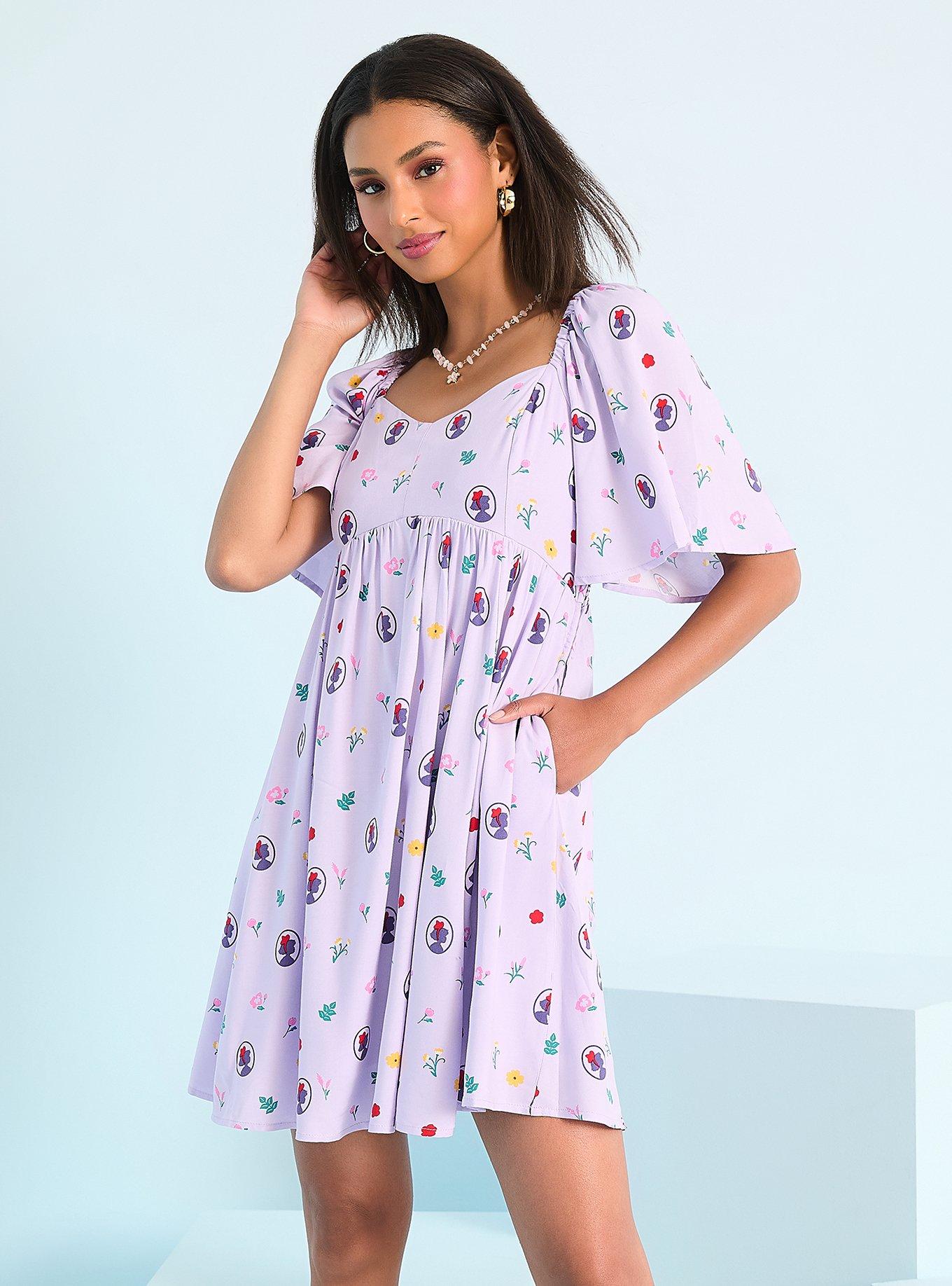 Studio Ghibli® Kiki's Delivery Service Floral Allover Print Smock Dress - BoxLunch Exclusive, , hi-res