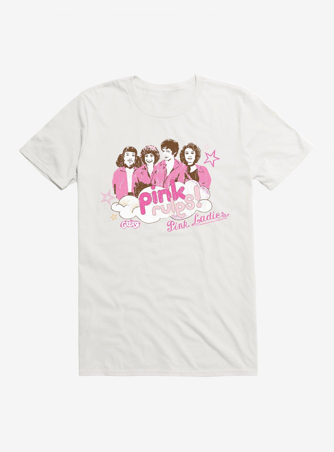 Grease Pink Rules T-Shirt,Specials : American Fashion Style Bags On Sale