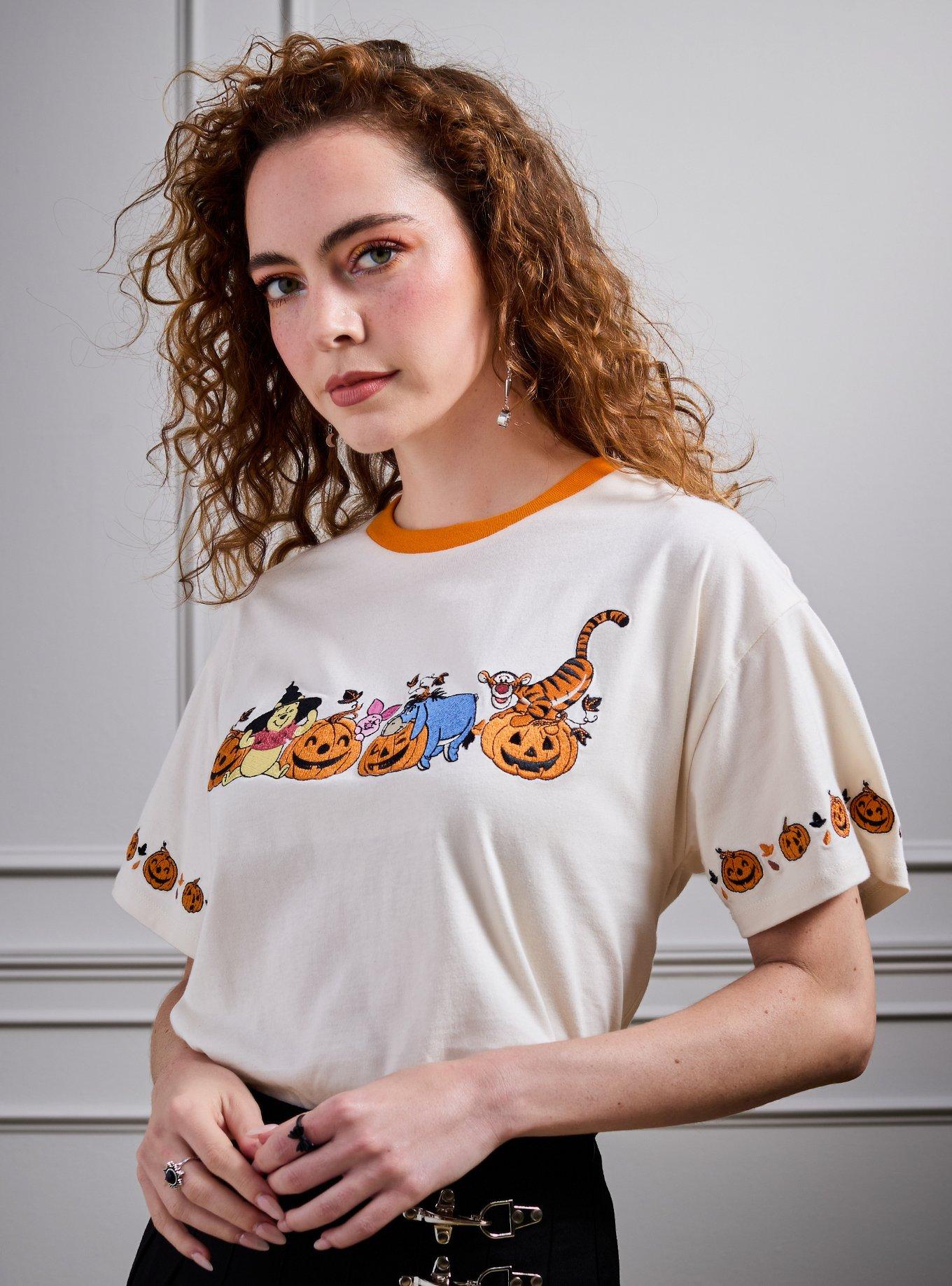 Disney Winnie the Pooh Jack-o-Lantern Pooh Bear & Friends T-Shirt, , hi-res