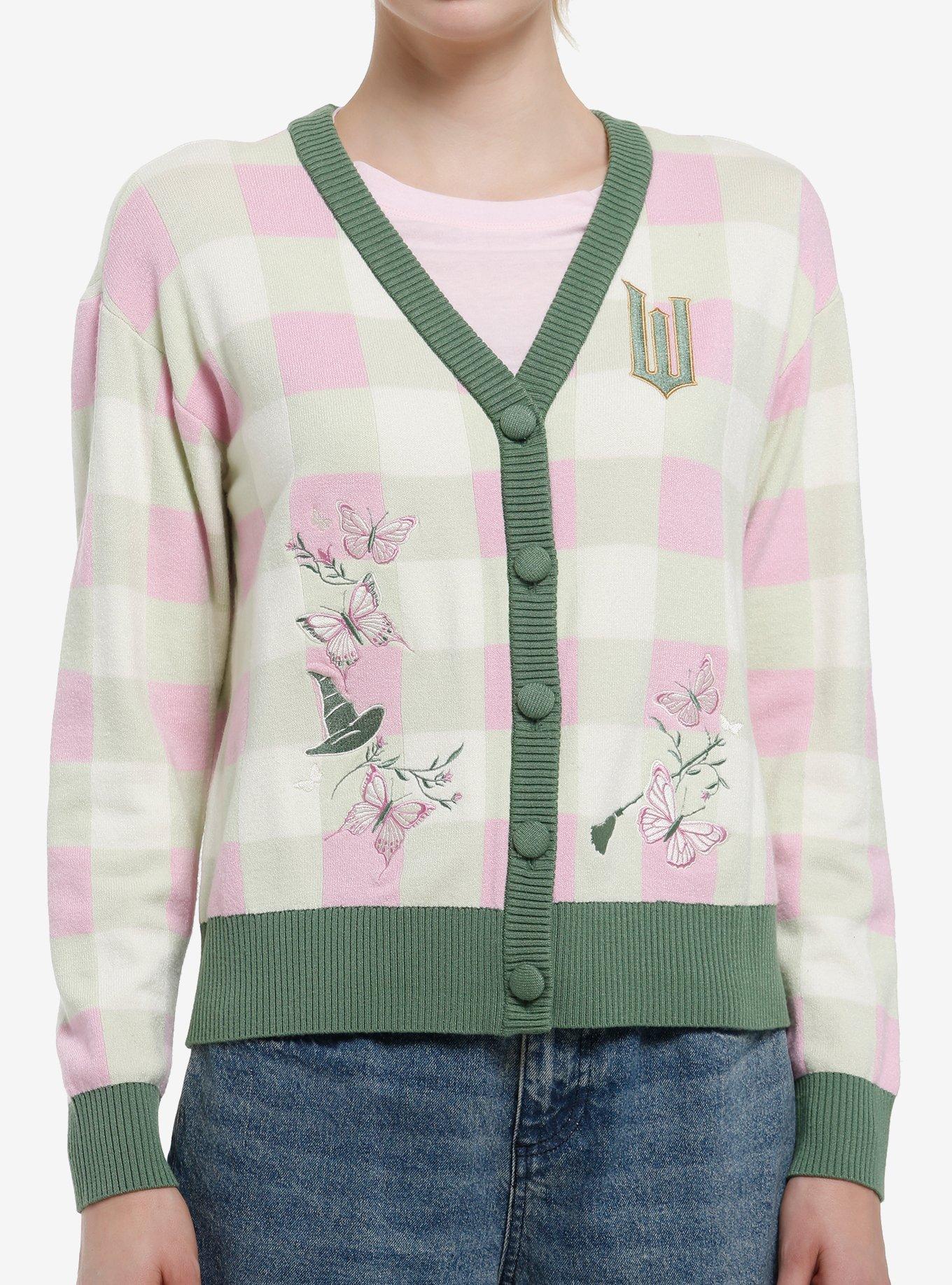 Her Universe Wicked Checkered Cardigan Her Universe Exclusive, , hi-res