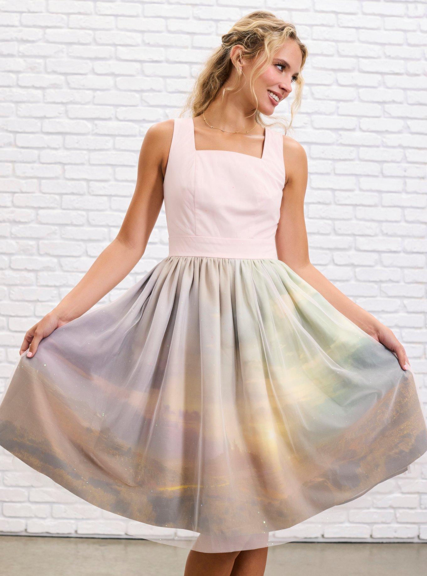 Her Universe Wicked Emerald City Glitter Dress Her Universe Exclusive, , hi-res