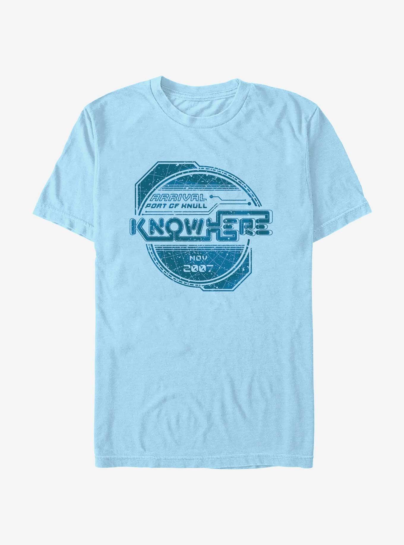 Marvel Avengers Knowhere Arrival Port T-Shirt, LT BLUE, hi-res