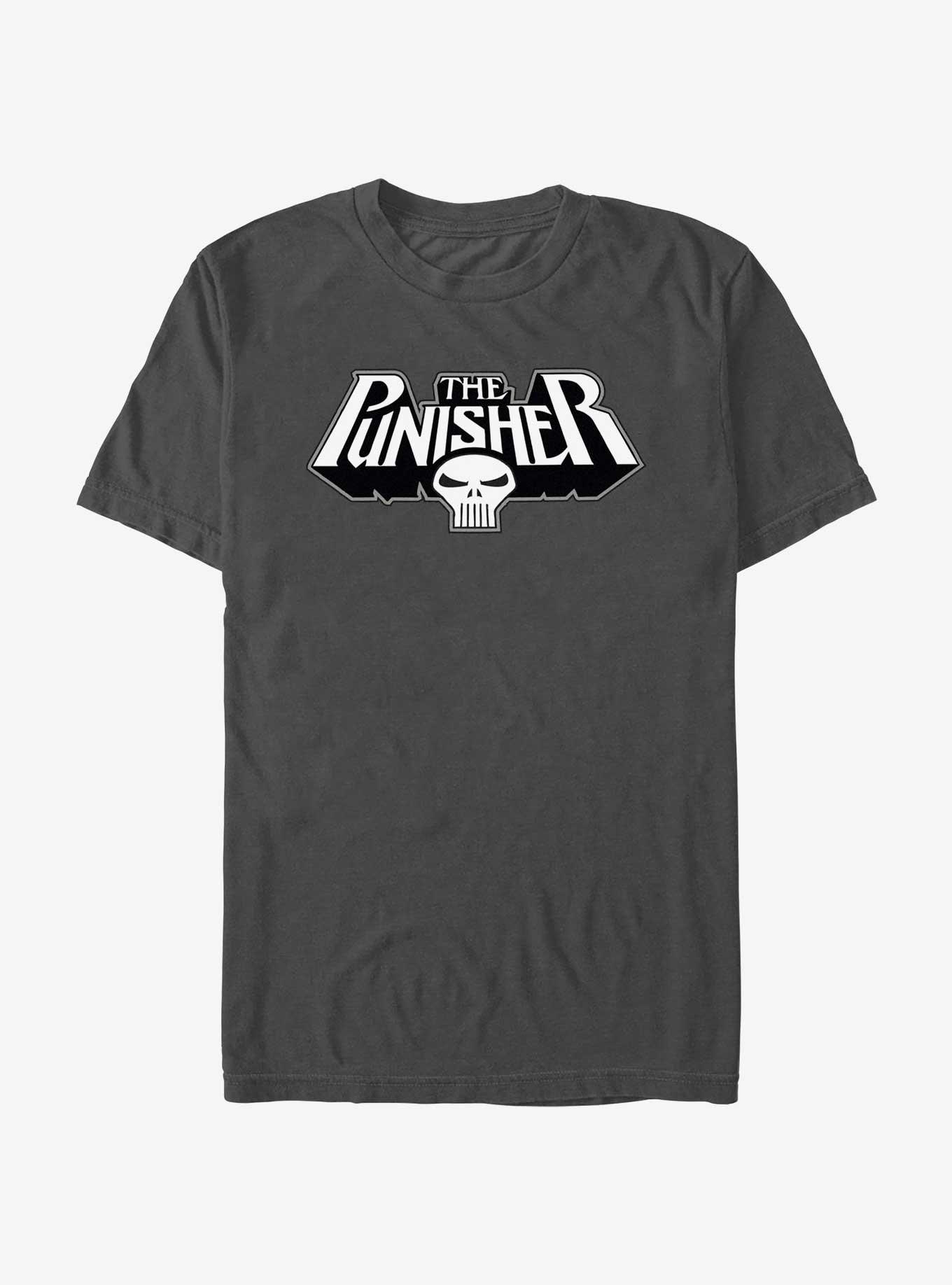 Marvel Punisher Chest T-Shirt, CHARCOAL, hi-res