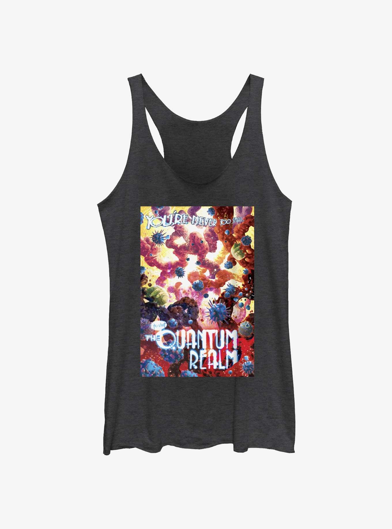 Marvel Avengers Visit The Quantum Realm Womens Tank Top, BLK HTR, hi-res