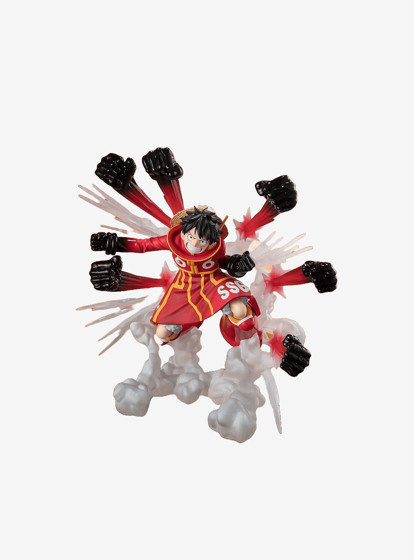 Bandai Spirits One Piece FiguartsZERO Extra Battle Monkey D. Luffy (Gum Gum Hawk Gatling) Figure, , hi-res