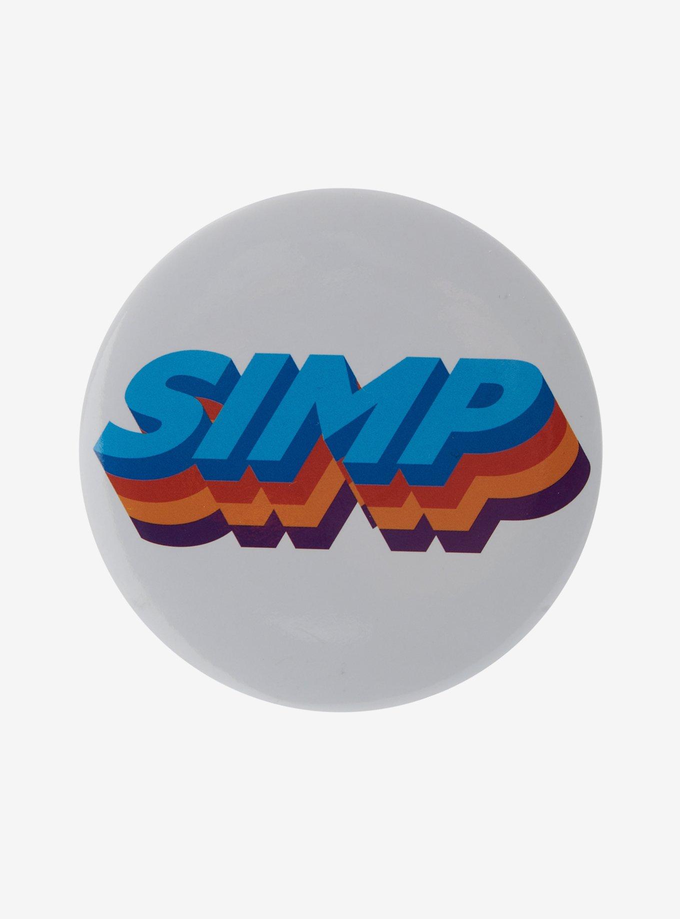 Simp 3 Inch Button, , hi-res