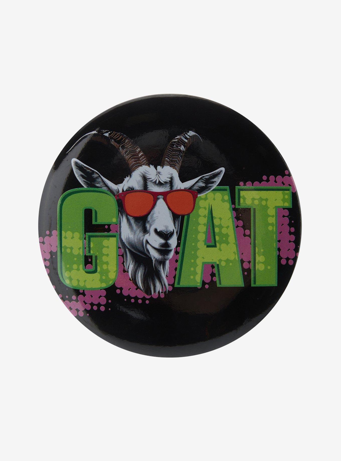 Goat Sunglasses 3 Inch Button, , hi-res