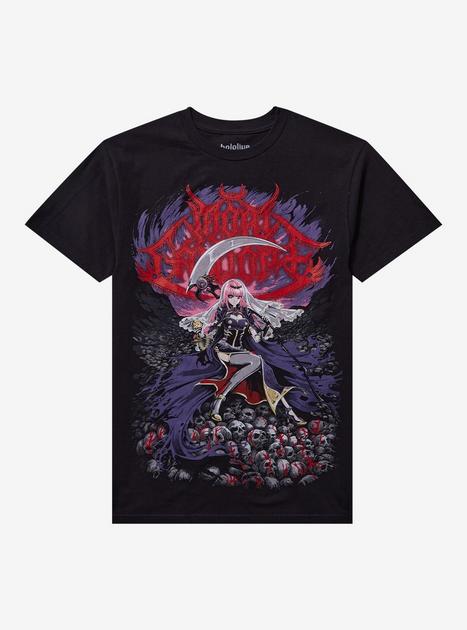 Ghost X Ghost Mori Calliope Metalcropolis T-Shirt | Hot Topic