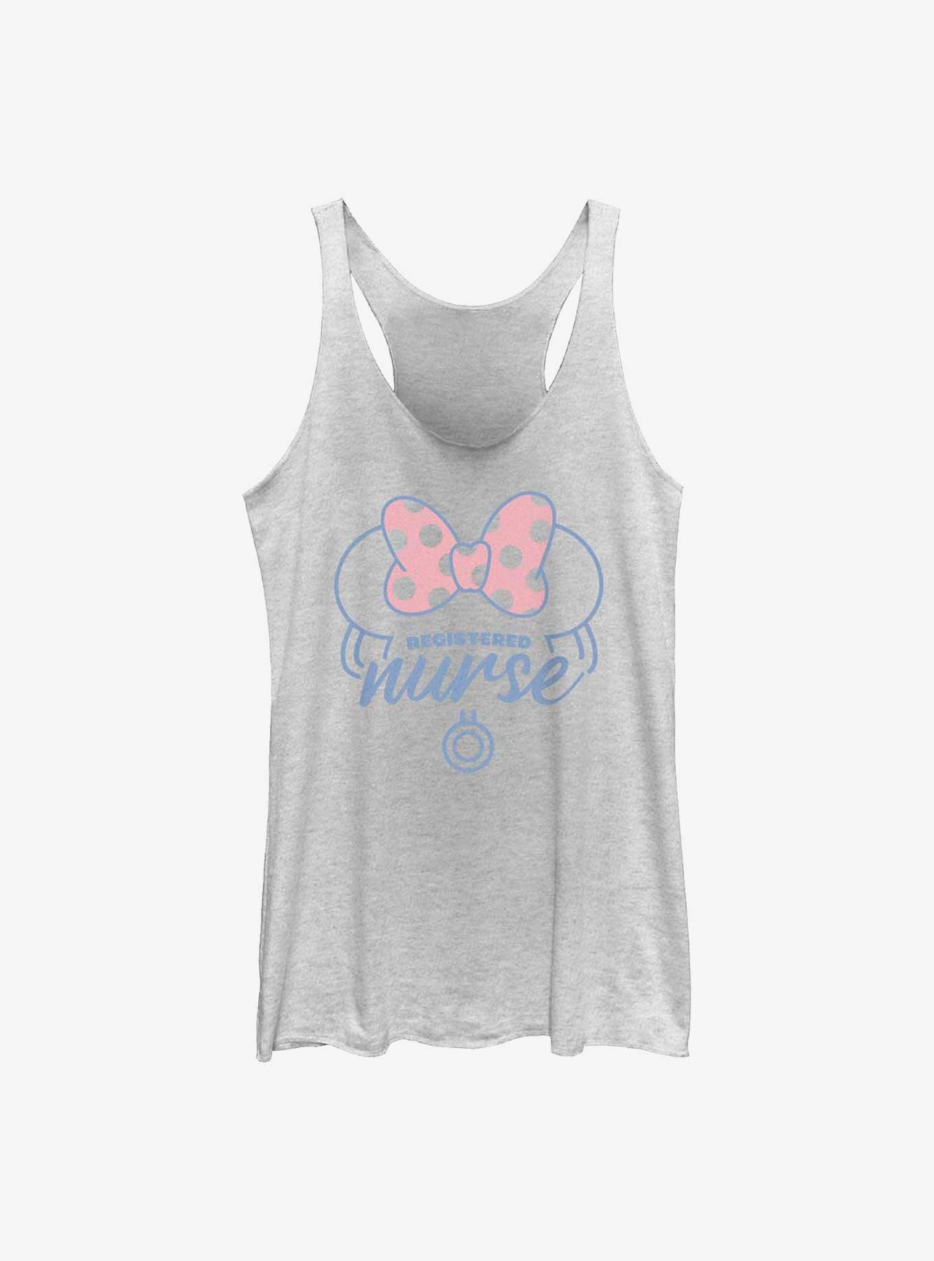 Disney Minnie Mouse Registered Nurse Womens Tank Top, , hi-res