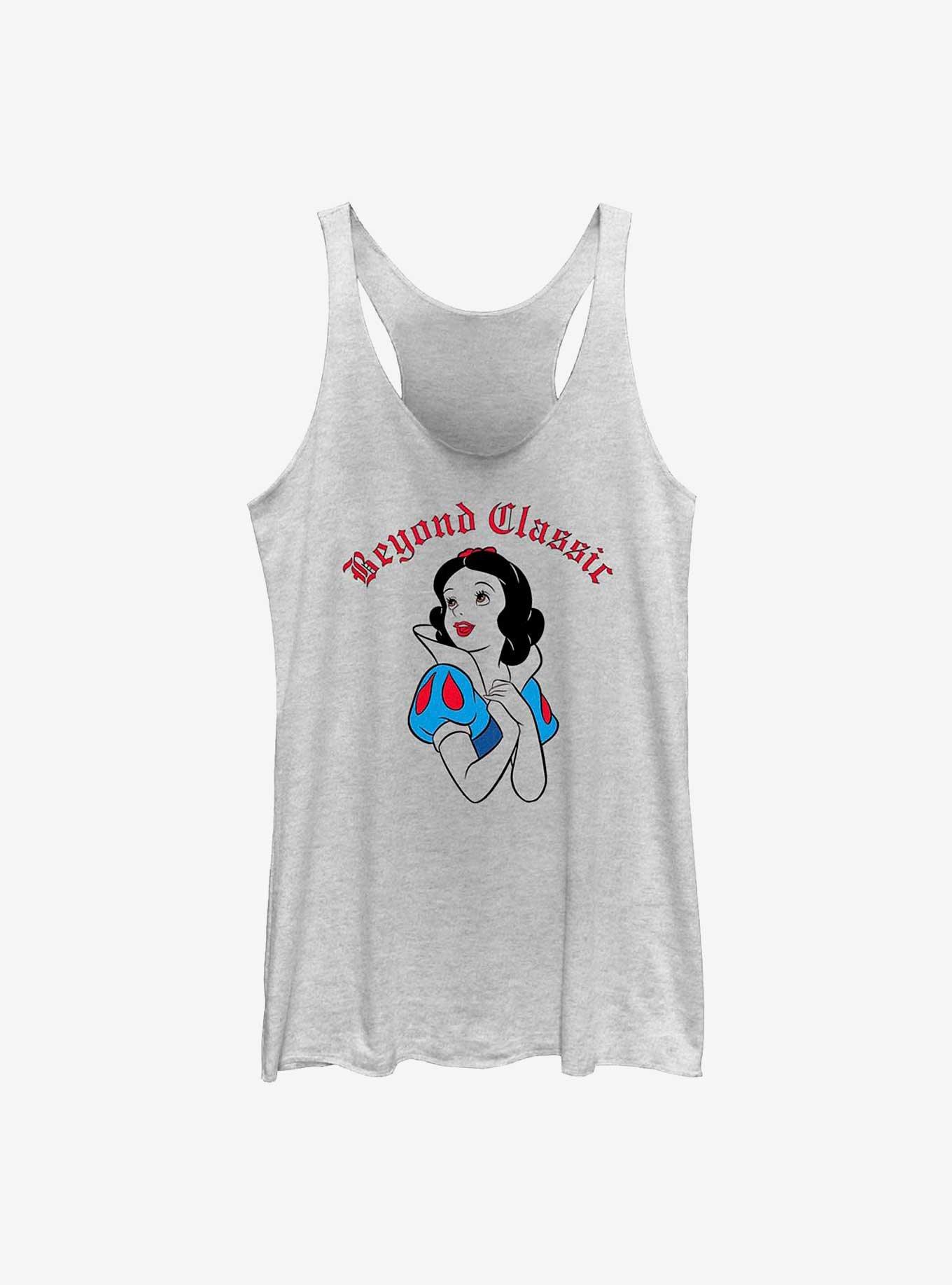 Disney Snow White and the Seven Dwarfs Beyond Classic Womens Tank Top, WHITE HTR, hi-res