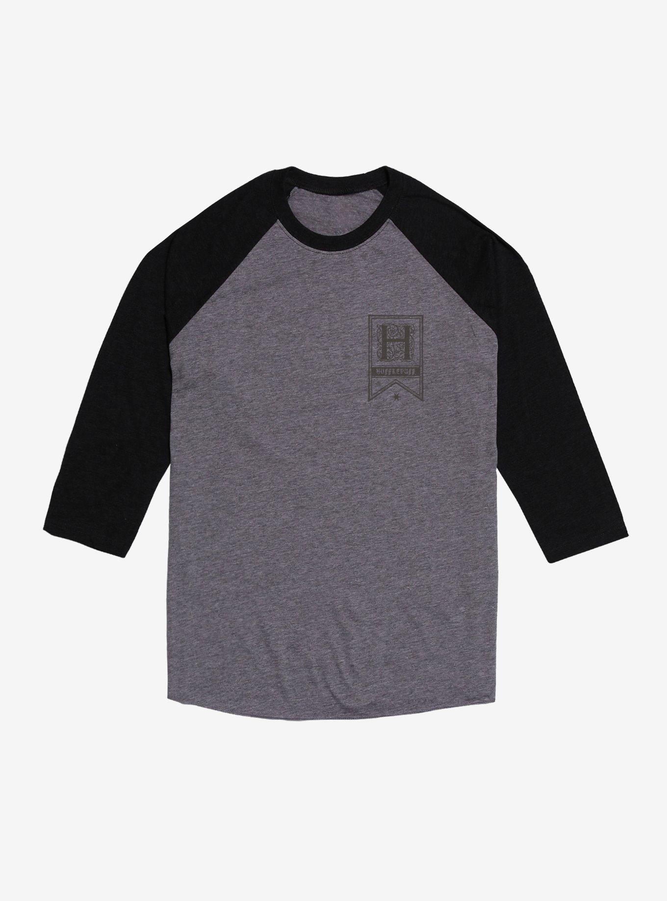 Harry Potter Hufflepuff Ribbon Raglan T-Shirt, , hi-res