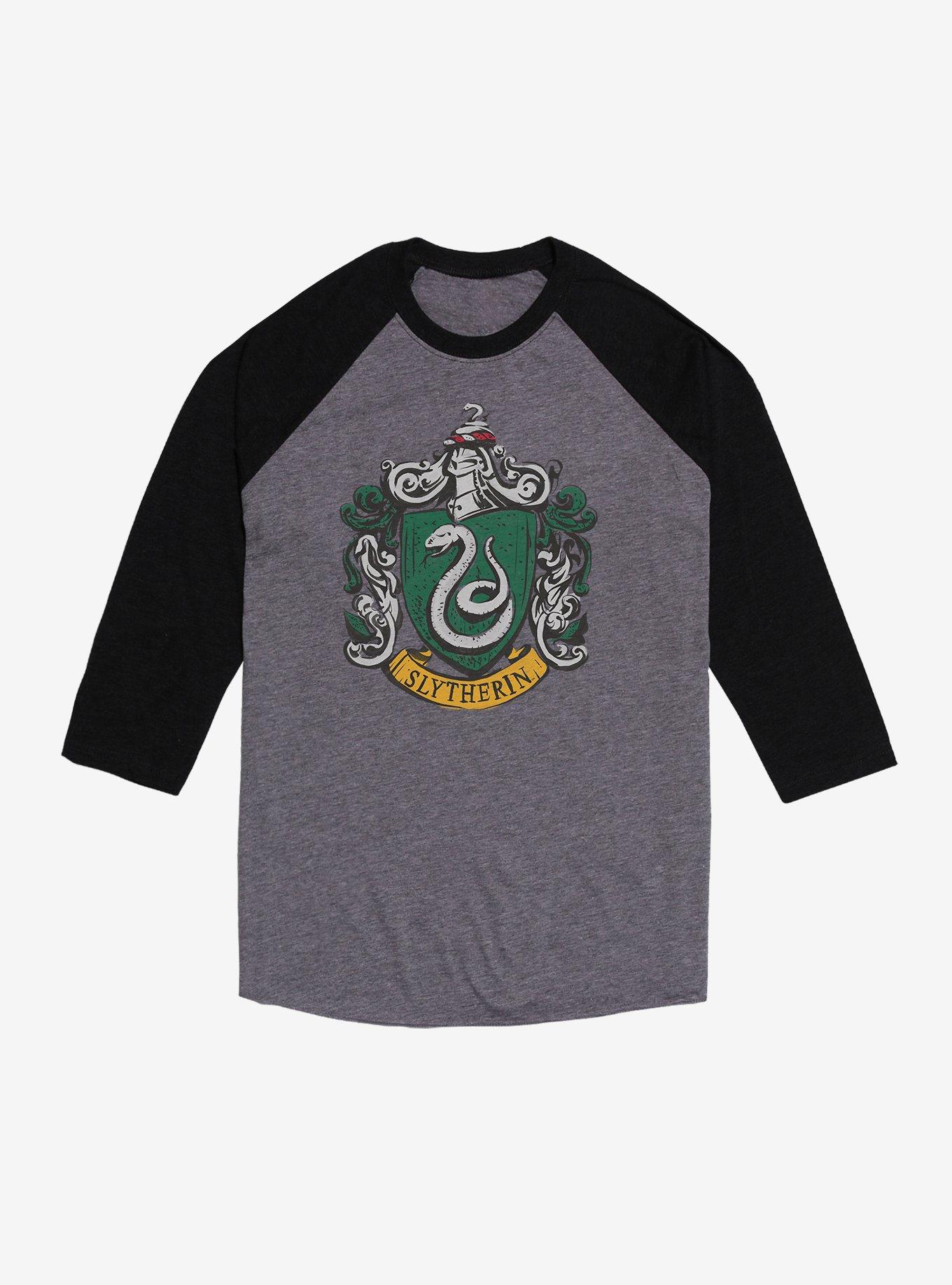 Harry Potter Sketch Slytherin Raglan T-Shirt, , hi-res