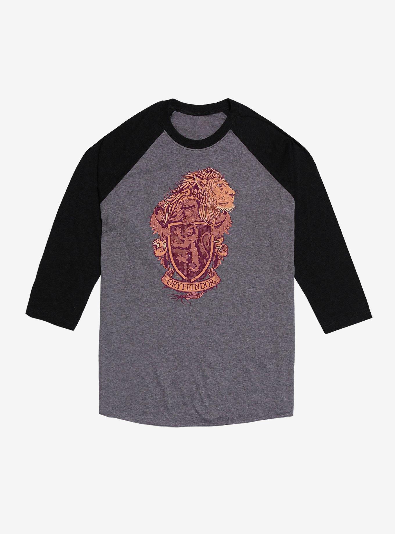 Harry Potter Gryffindor Emblem Raglan T-Shirt