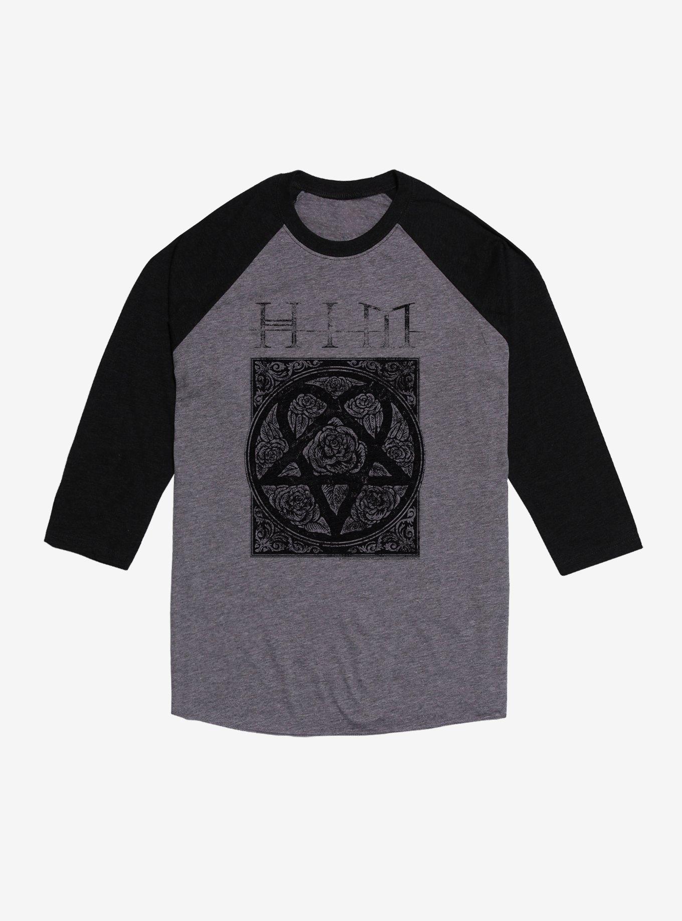 HIM Heartagram Raglan T-Shirt