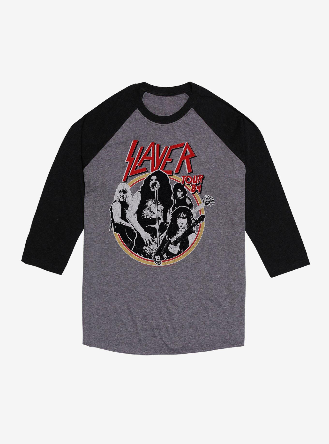 Slayer Tour '84 Raglan T-Shirt, , hi-res