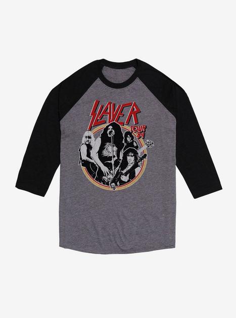 Slayer Tour '84 Raglan T-Shirt - MULTI | Hot Topic