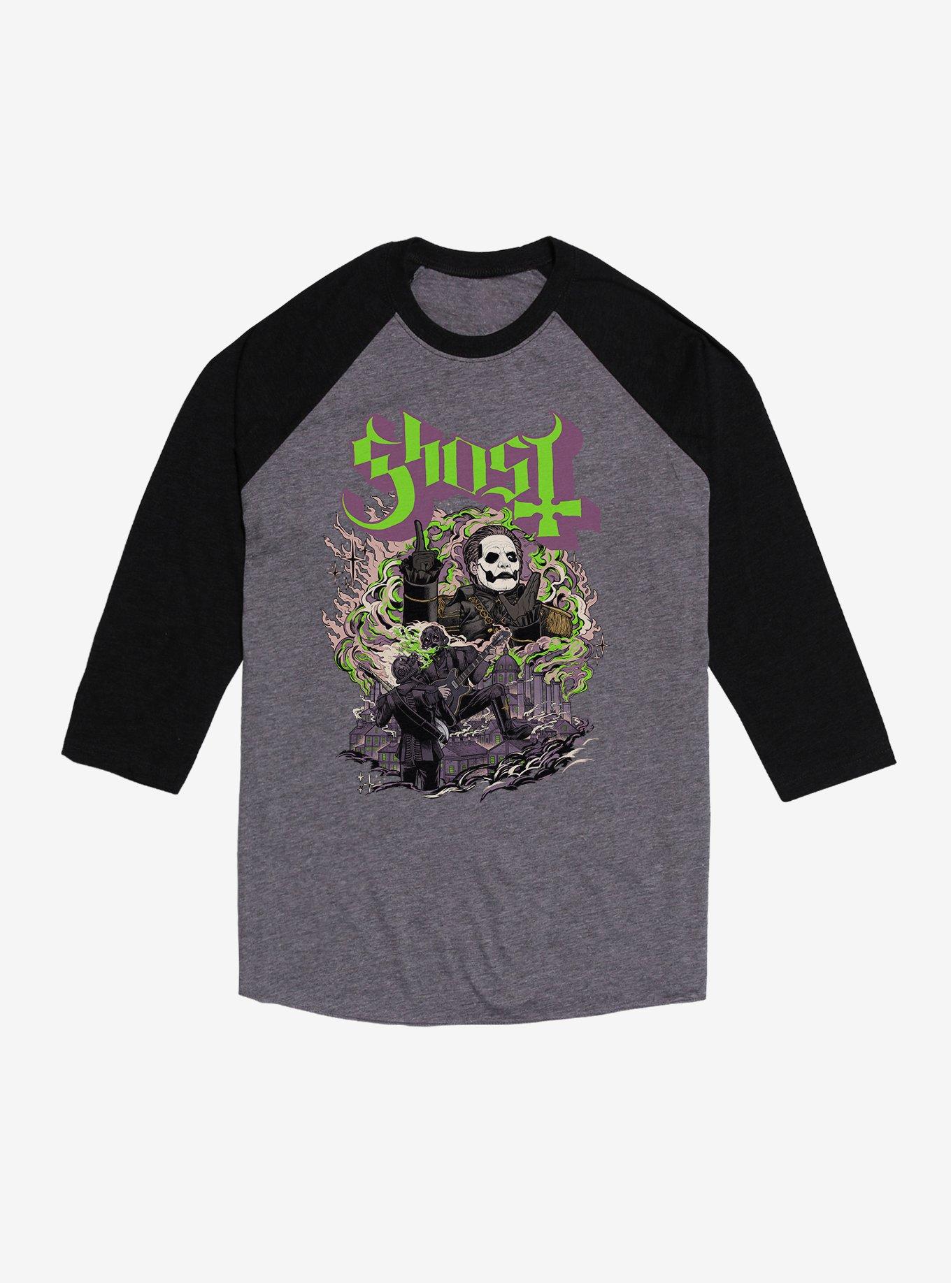 Ghost Cardinal Copia Smoke Raglan T-Shirt