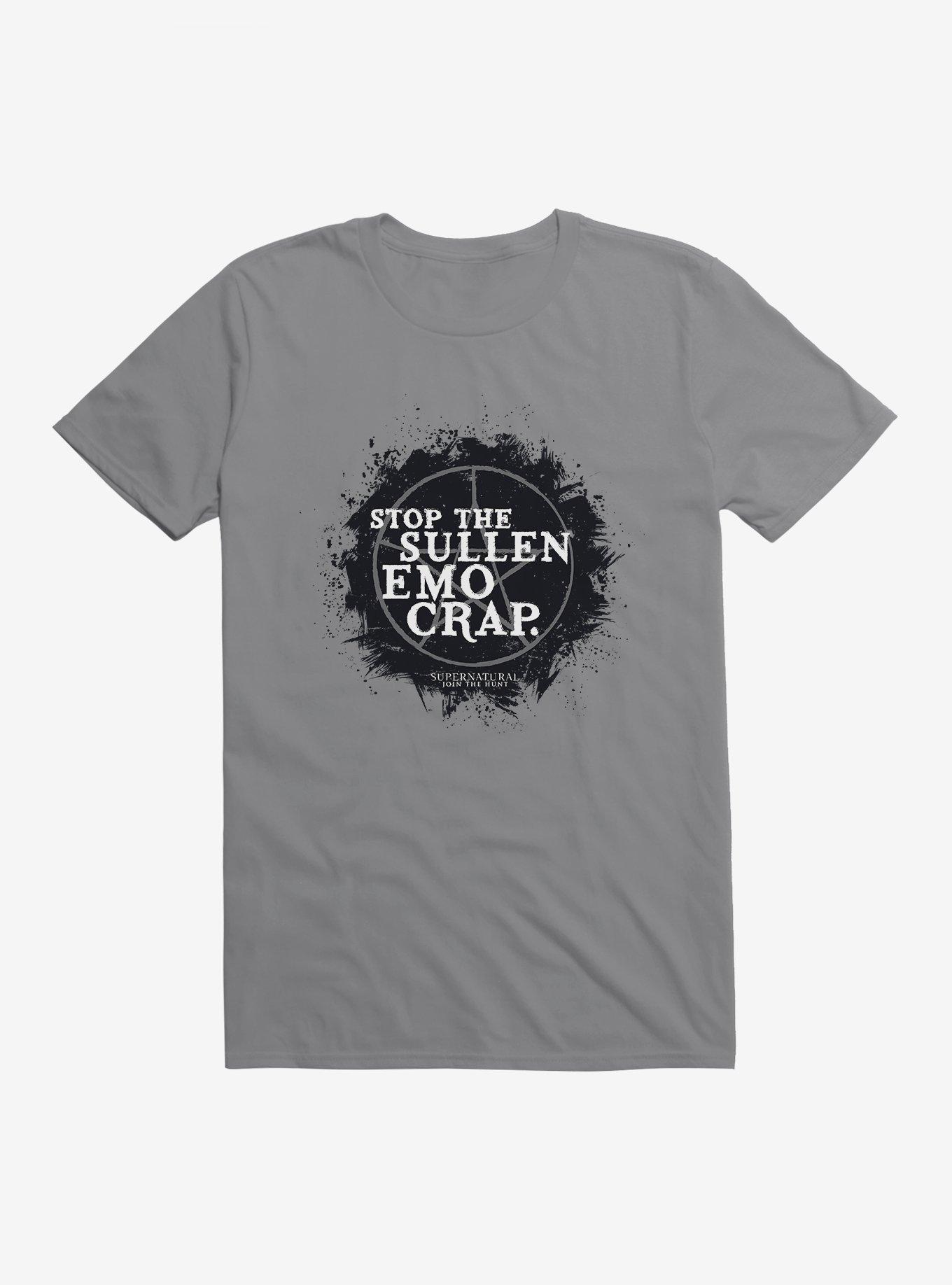 Supernatural Sullen Emo Crap T-Shirt, , hi-res