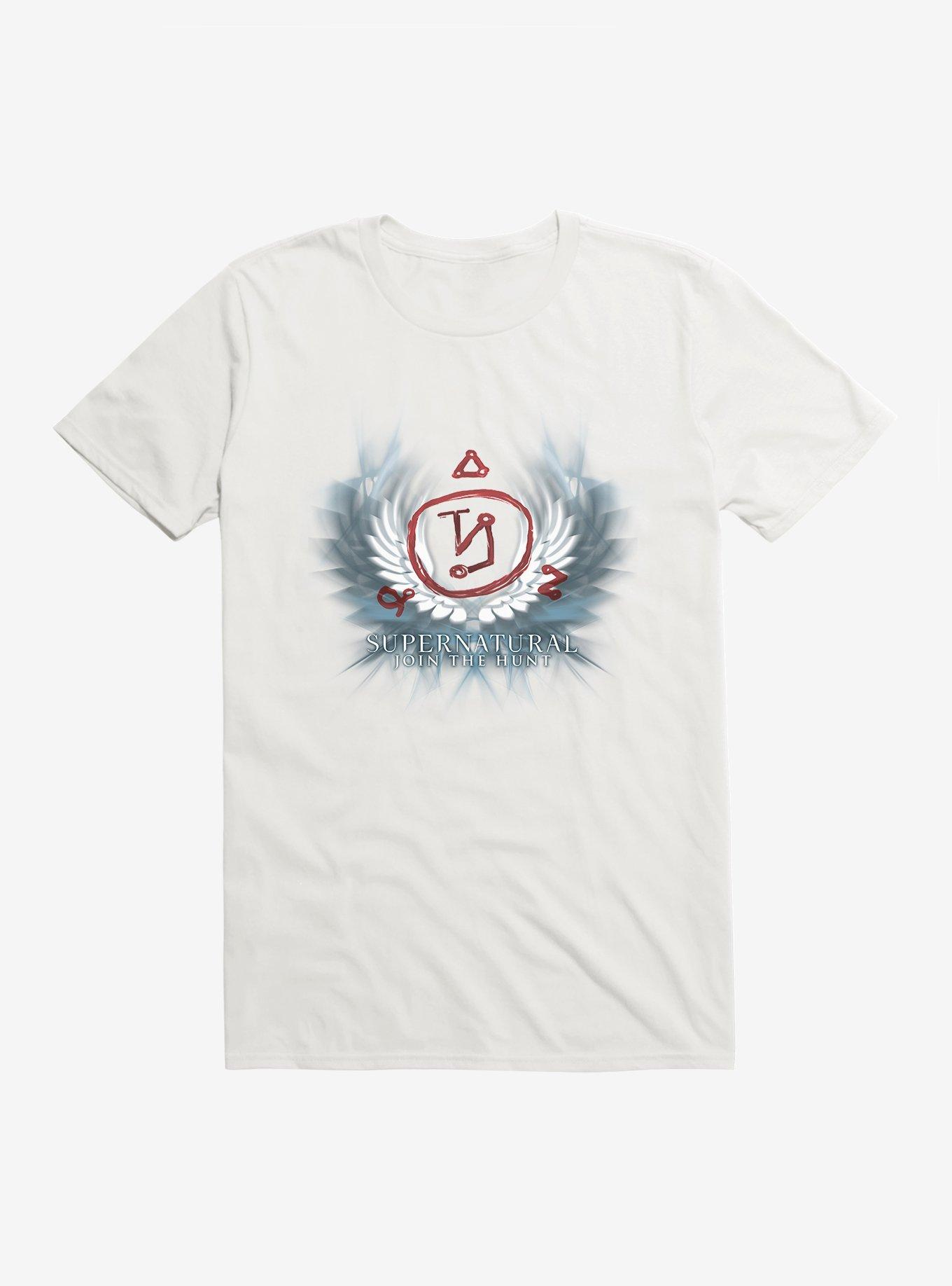 Supernatural Wings Emblem T-Shirt, , hi-res