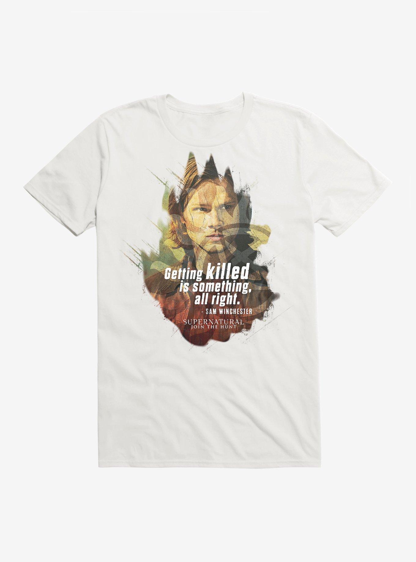 Supernatural Sam Winchester T-Shirt, WHITE, hi-res