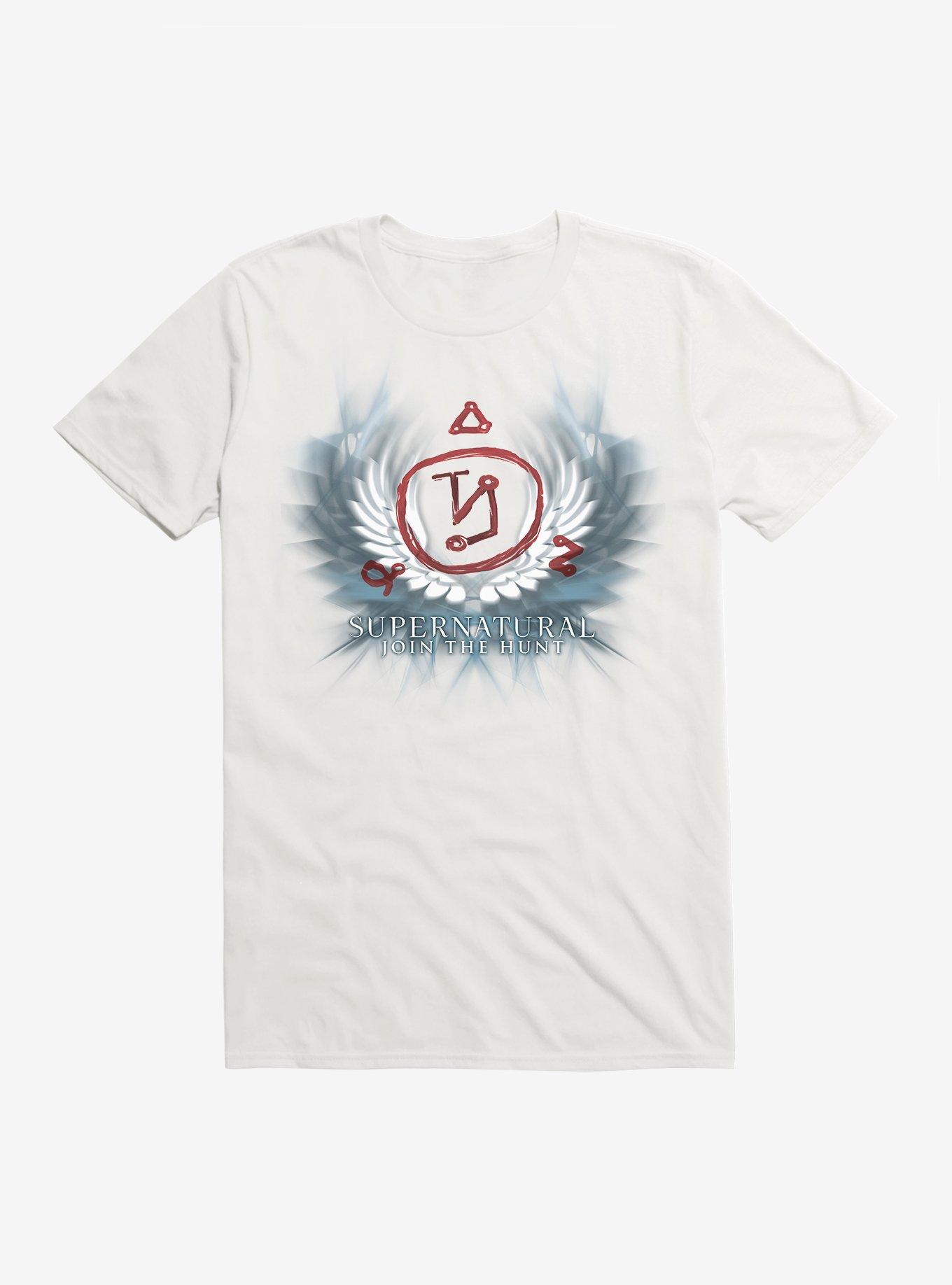 Supernatural Wings Emblem T-Shirt, , hi-res