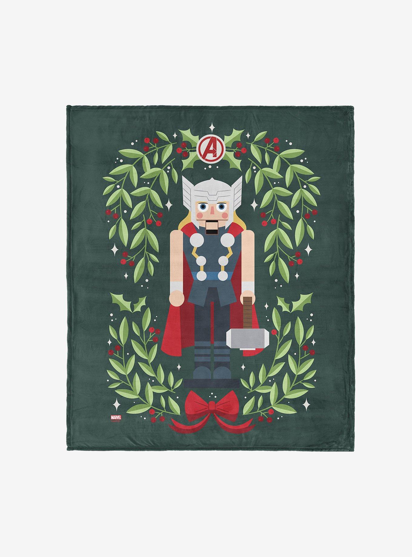 Marvel Thor Nutcracker 50x60" Silk Touch Throw Blanket, , hi-res