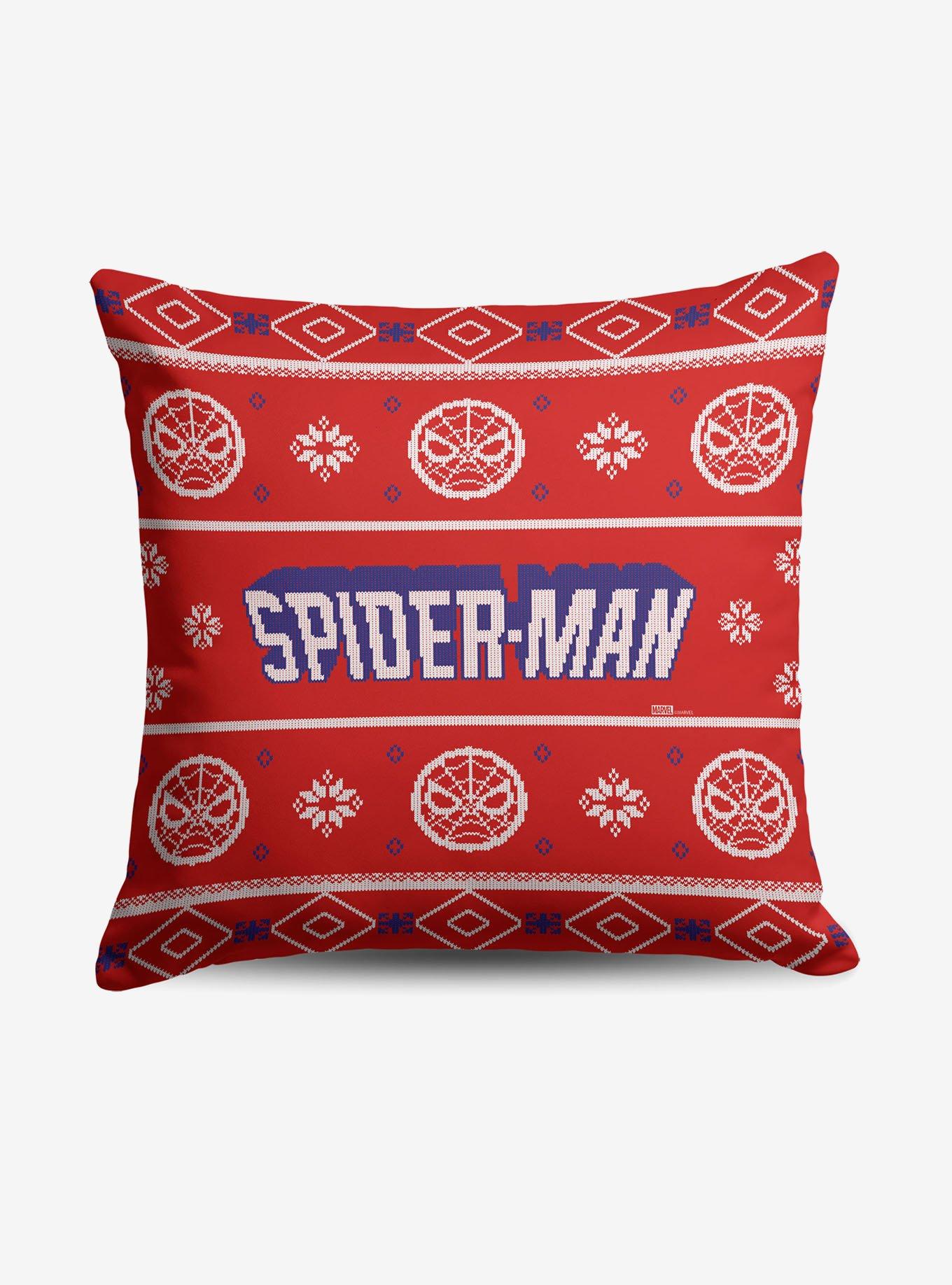 Marvel Spider-Man Spidey Sweater Throw Pillow, , hi-res