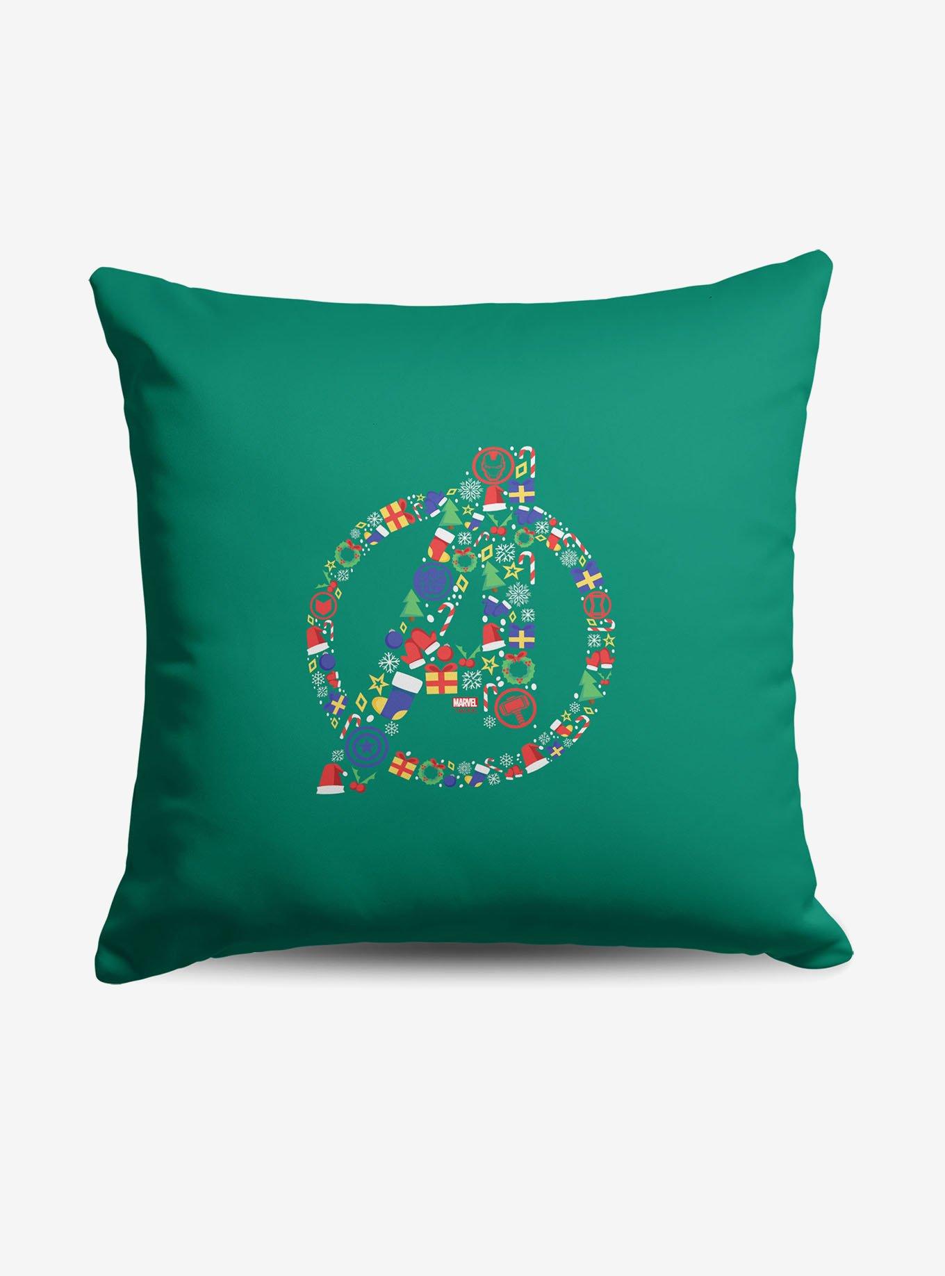 Marvel Avengers Christmas Avengers Throw Pillow, , hi-res