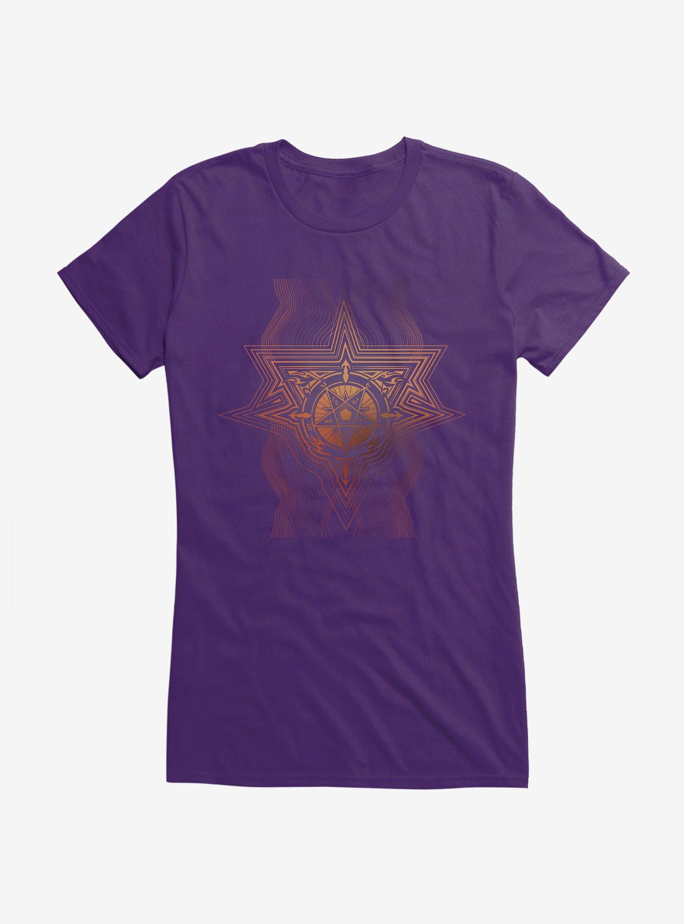 Supernatural Pentagram Girls T-Shirt, , hi-res