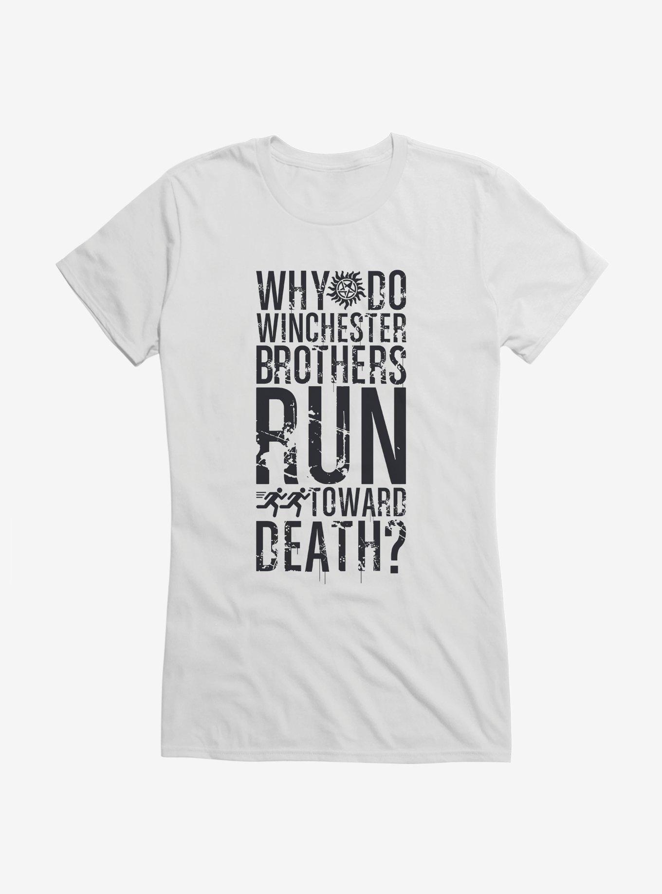 Supernatural Run Toward Death Girls T-Shirt, , hi-res