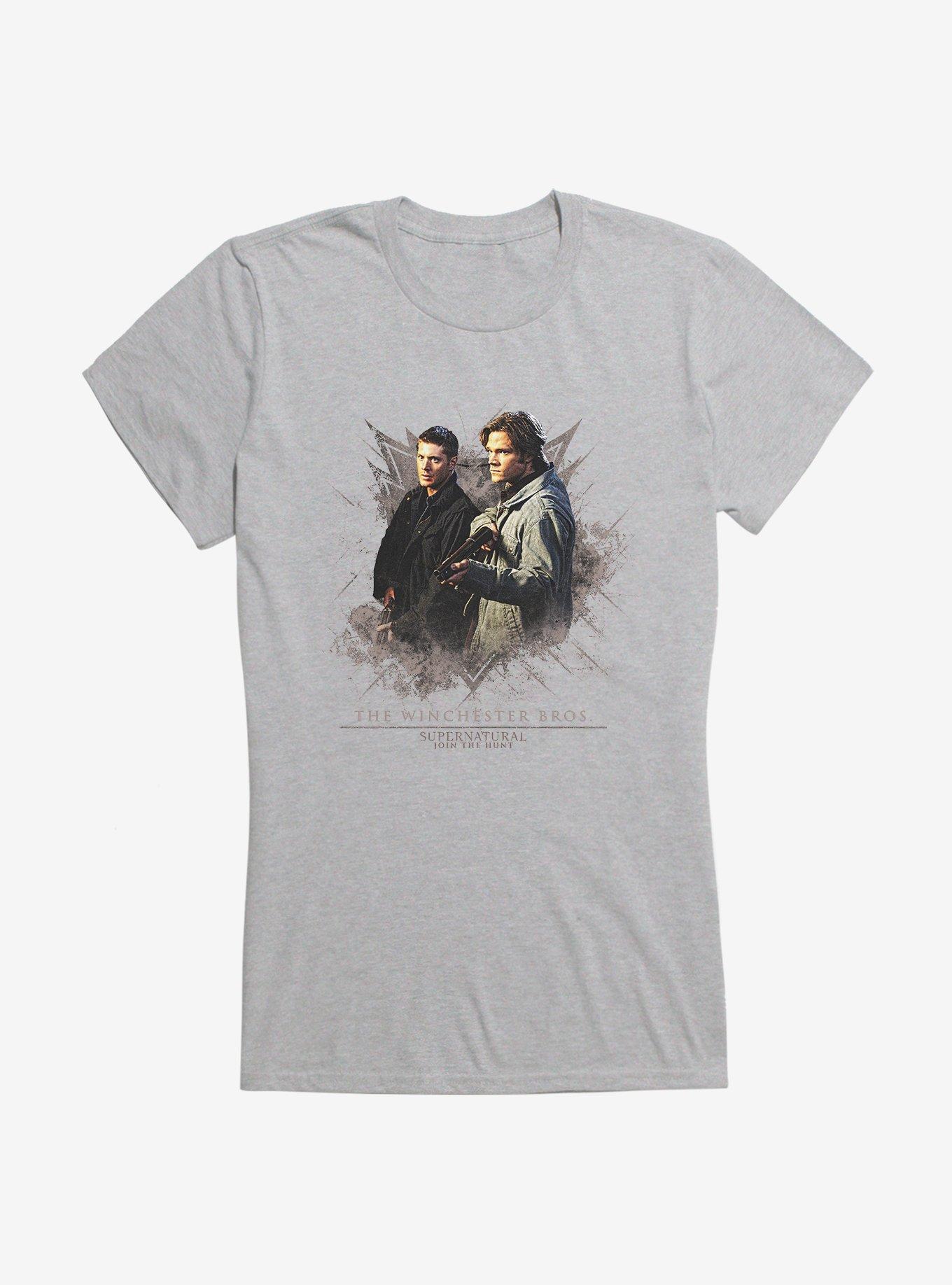 Supernatural Sam and Dean Gun Girls T-Shirt