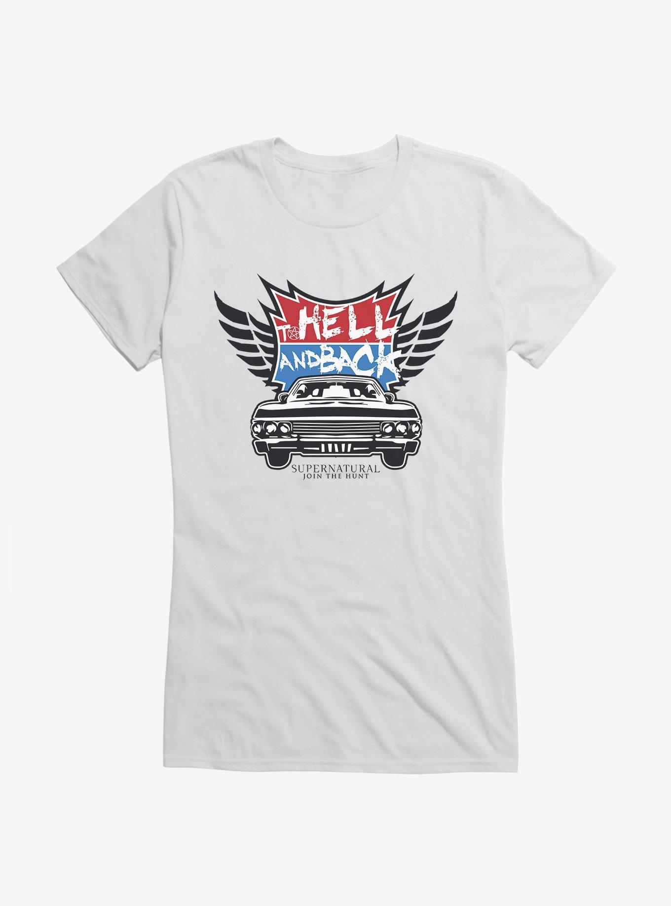 Supernatural To Hell and Back Girls T-Shirt