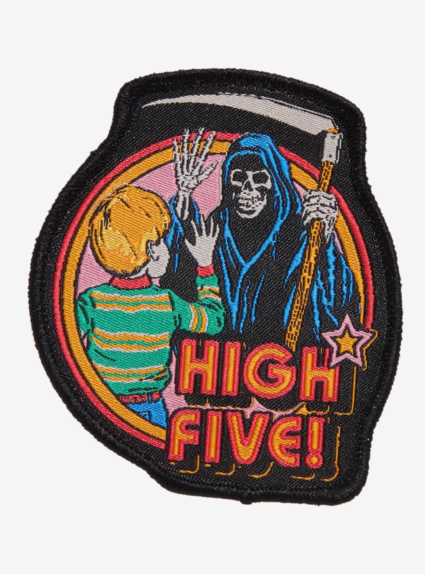 Steven Rhodes Reaper High Five Patch, , hi-res