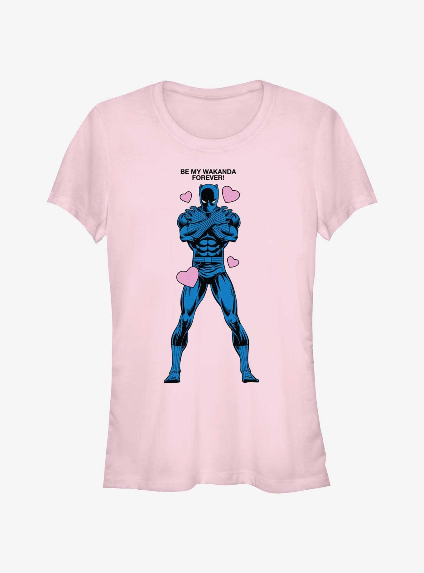 Marvel Black Panther Be My Wakanda Forever Girls T-Shirt
