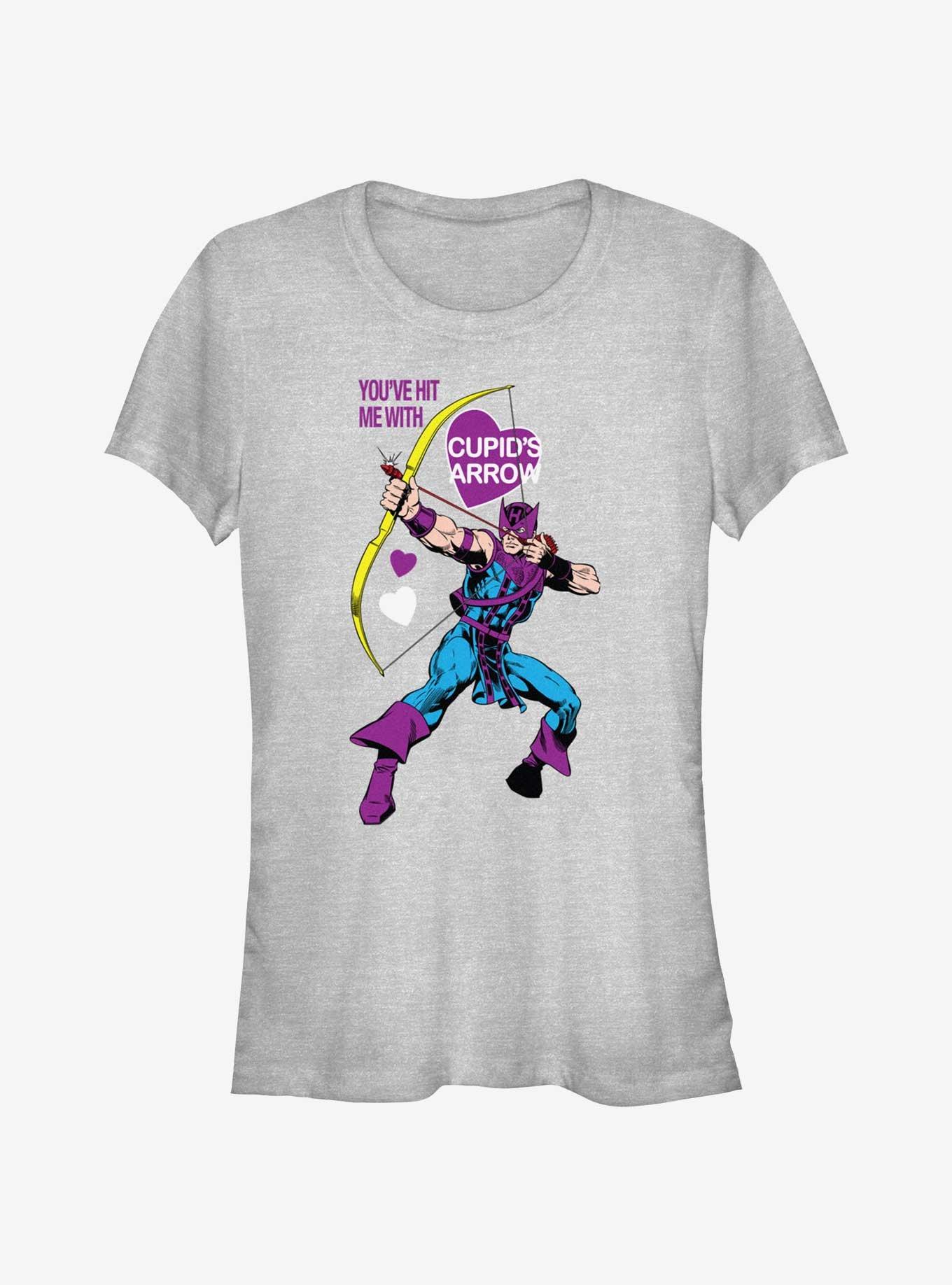 Marvel Avengers Hawkeye Cupid's Arrow Girls T-Shirt, , hi-res