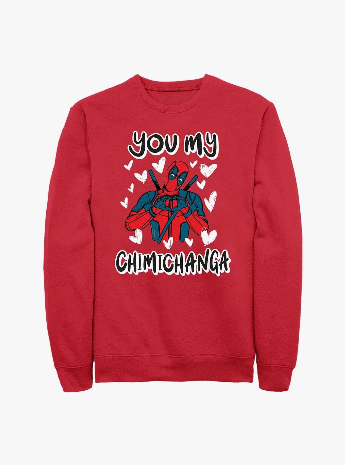 Marvel Deadpool You My Chimichanga Sweatshirt