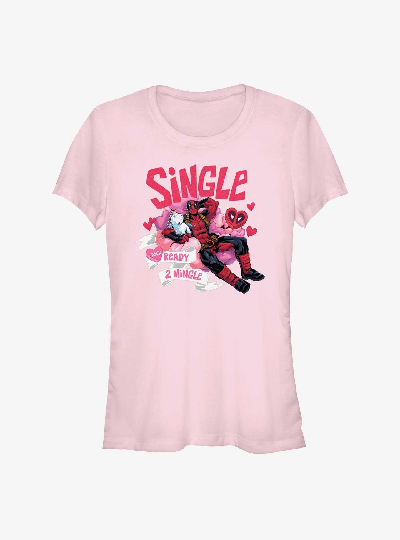 Marvel Deadpool Ready 2 Mingle Girls T-Shirt