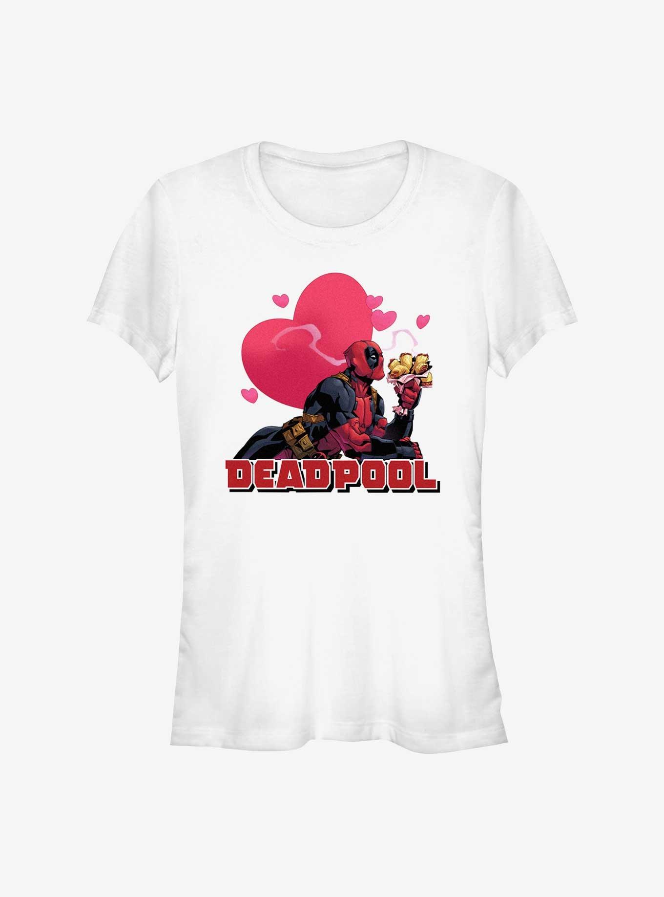 Marvel Deadpool Love Chimichangas Girls T-Shirt