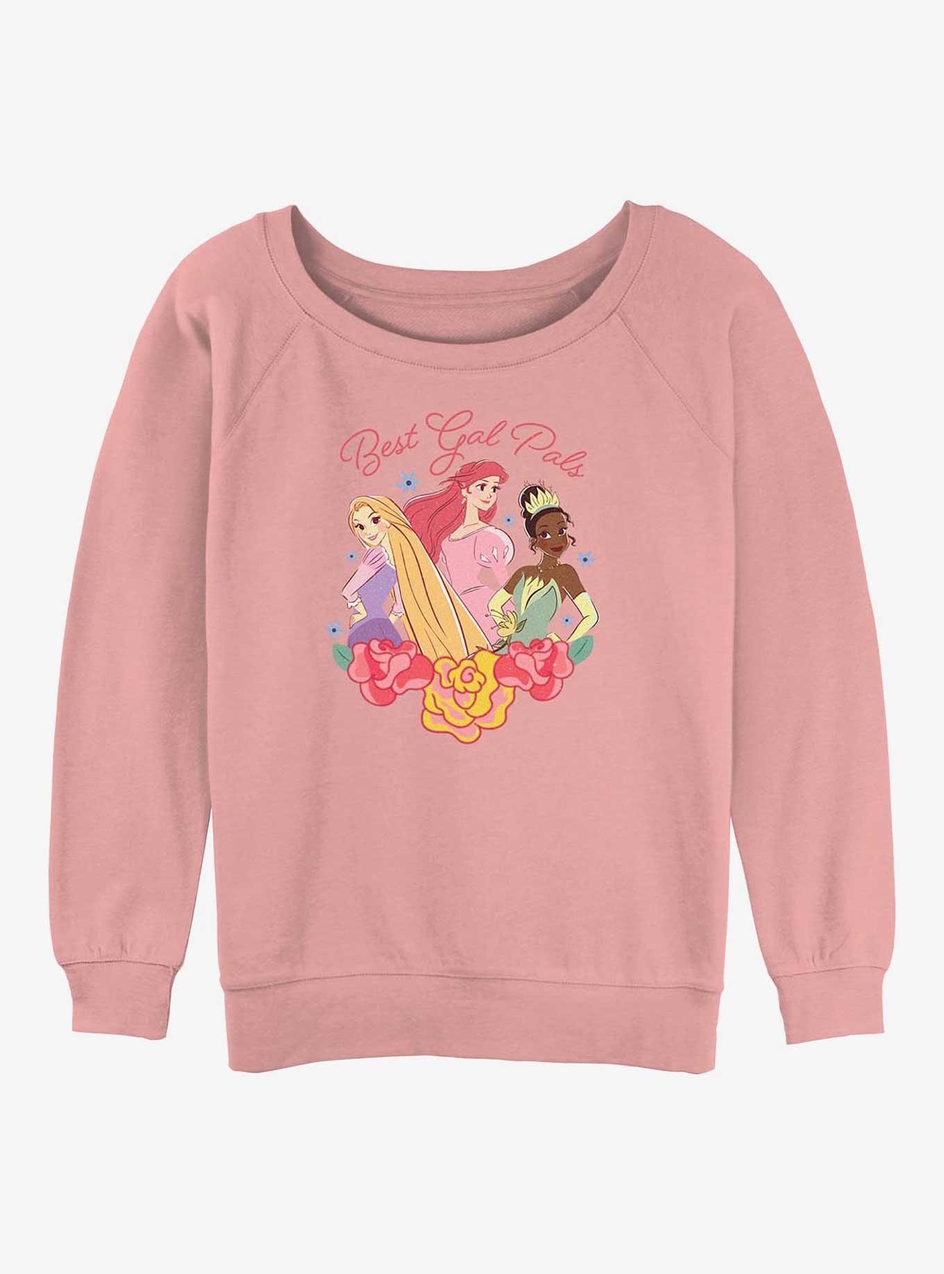 Disney Princesses Best Gal Pals Girls Slouchy Sweatshirt, , hi-res