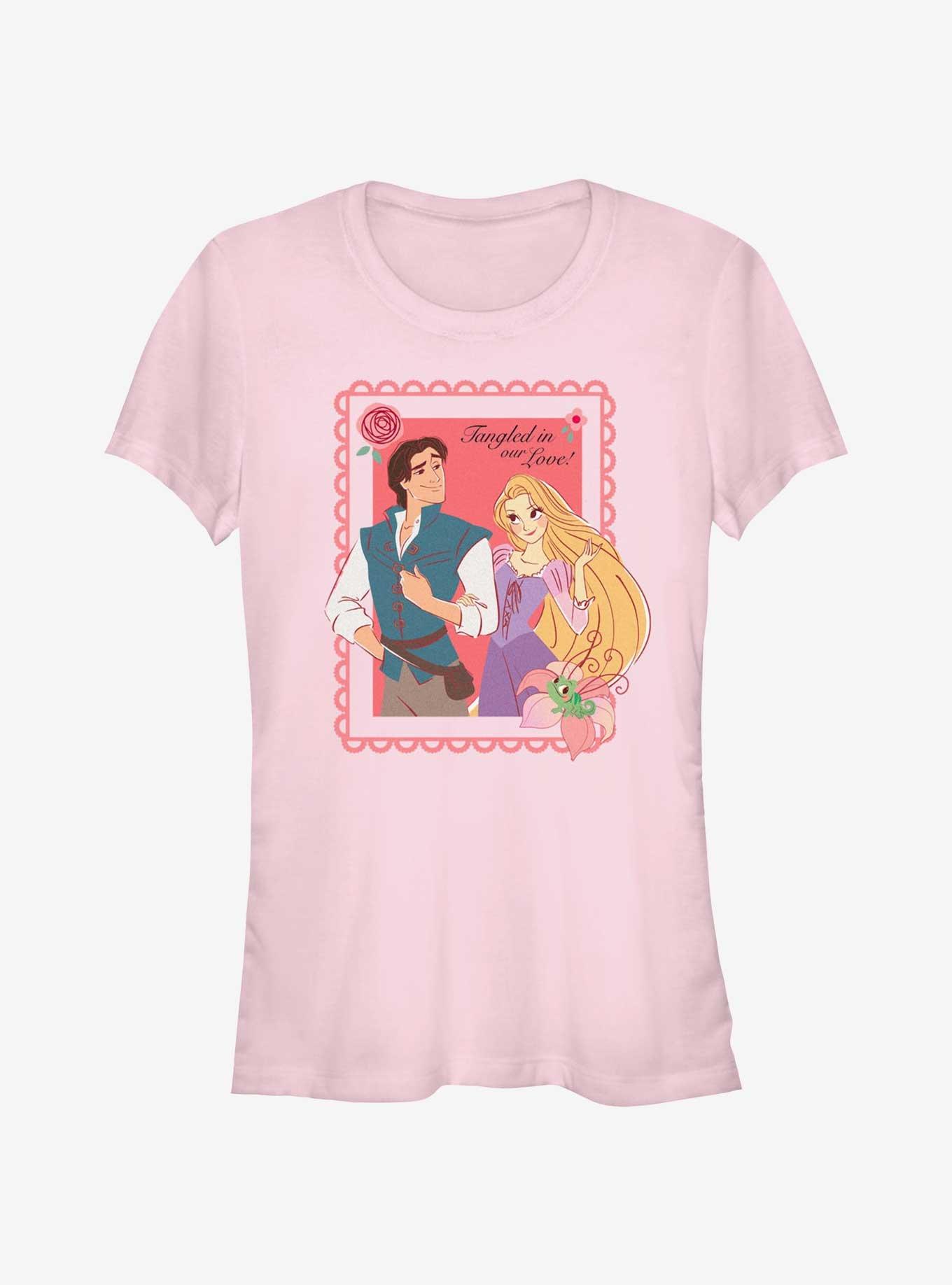 Disney Princesses Tangled In Our Love Girls T-Shirt, , hi-res