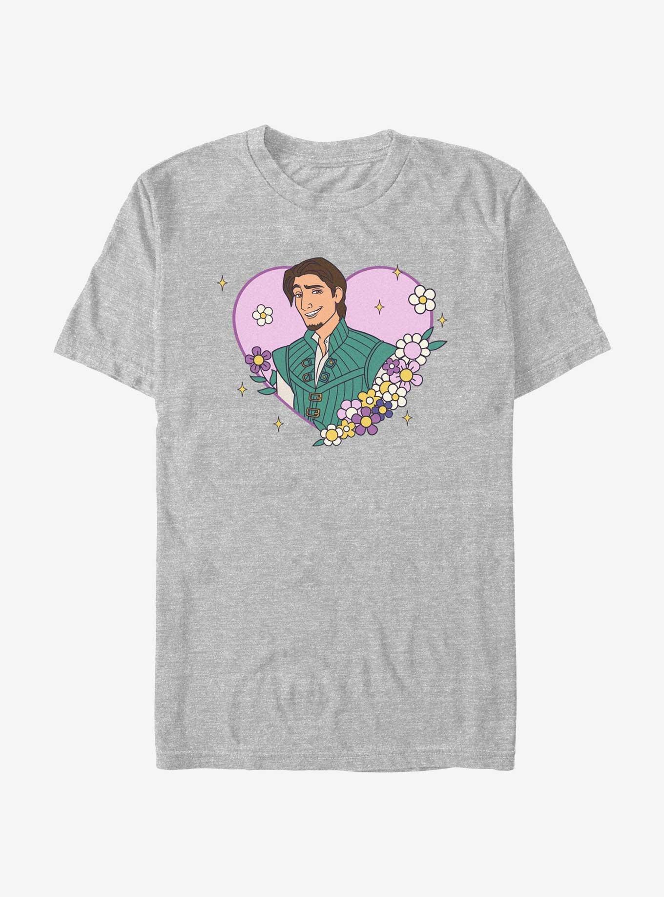 Disney Princesses Tangled Flynn Rider Heart Lock Up T-Shirt, , hi-res