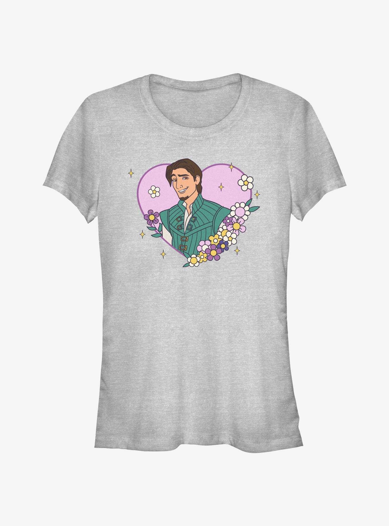 Disney Princesses Tangled Flynn Rider Heart Lock Up Girls T-Shirt, , hi-res