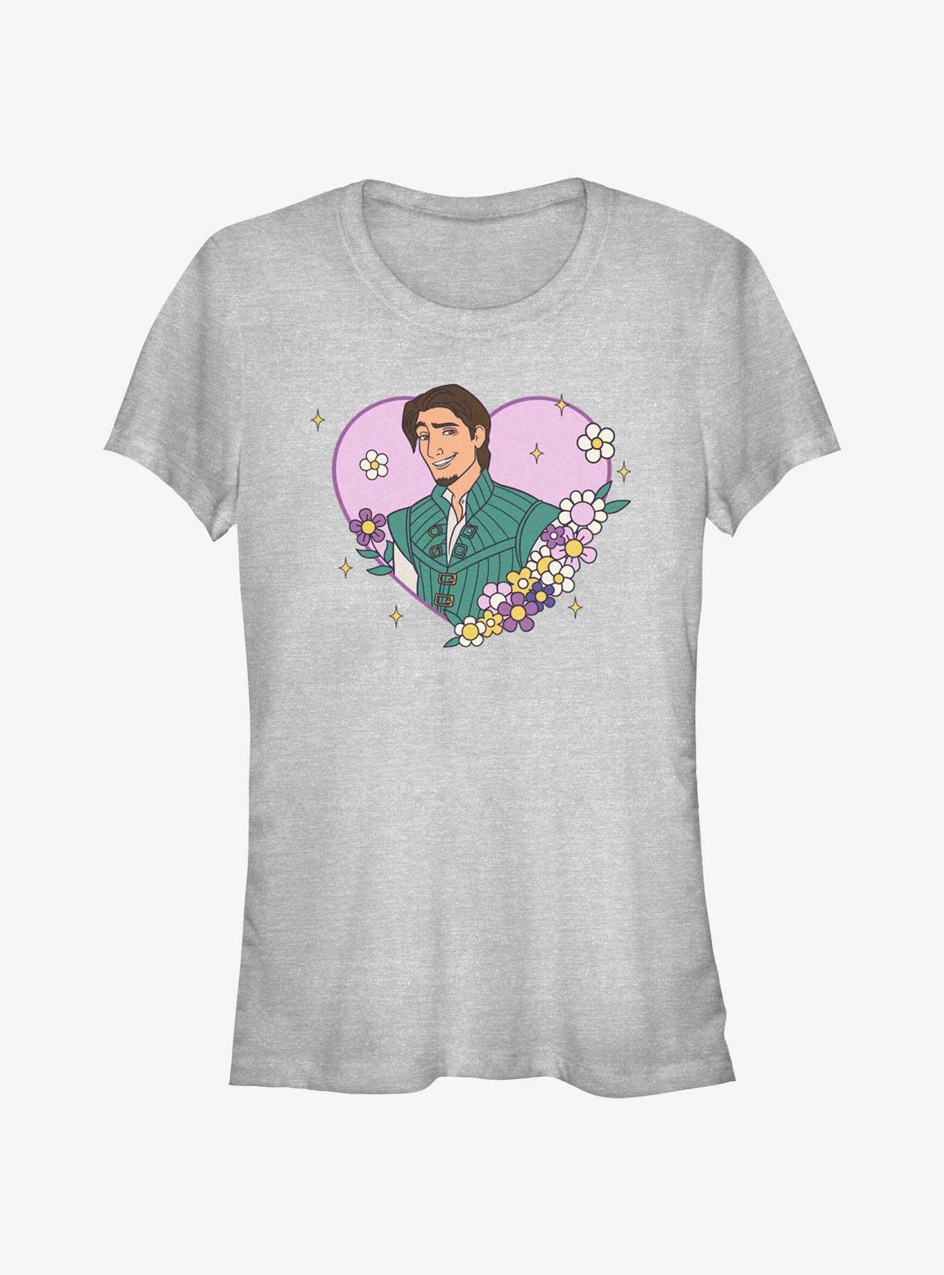 Disney Princesses Flynn Rider Heart Lock Up Girls T-Shirt, , hi-res