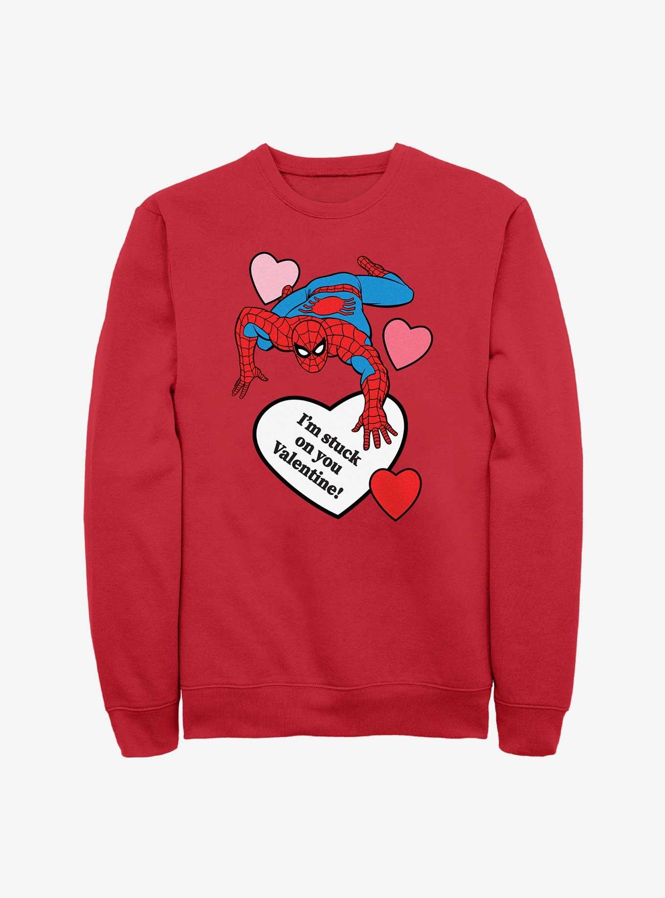 Marvel Spider-Man Im Stuck On You Sweatshirt