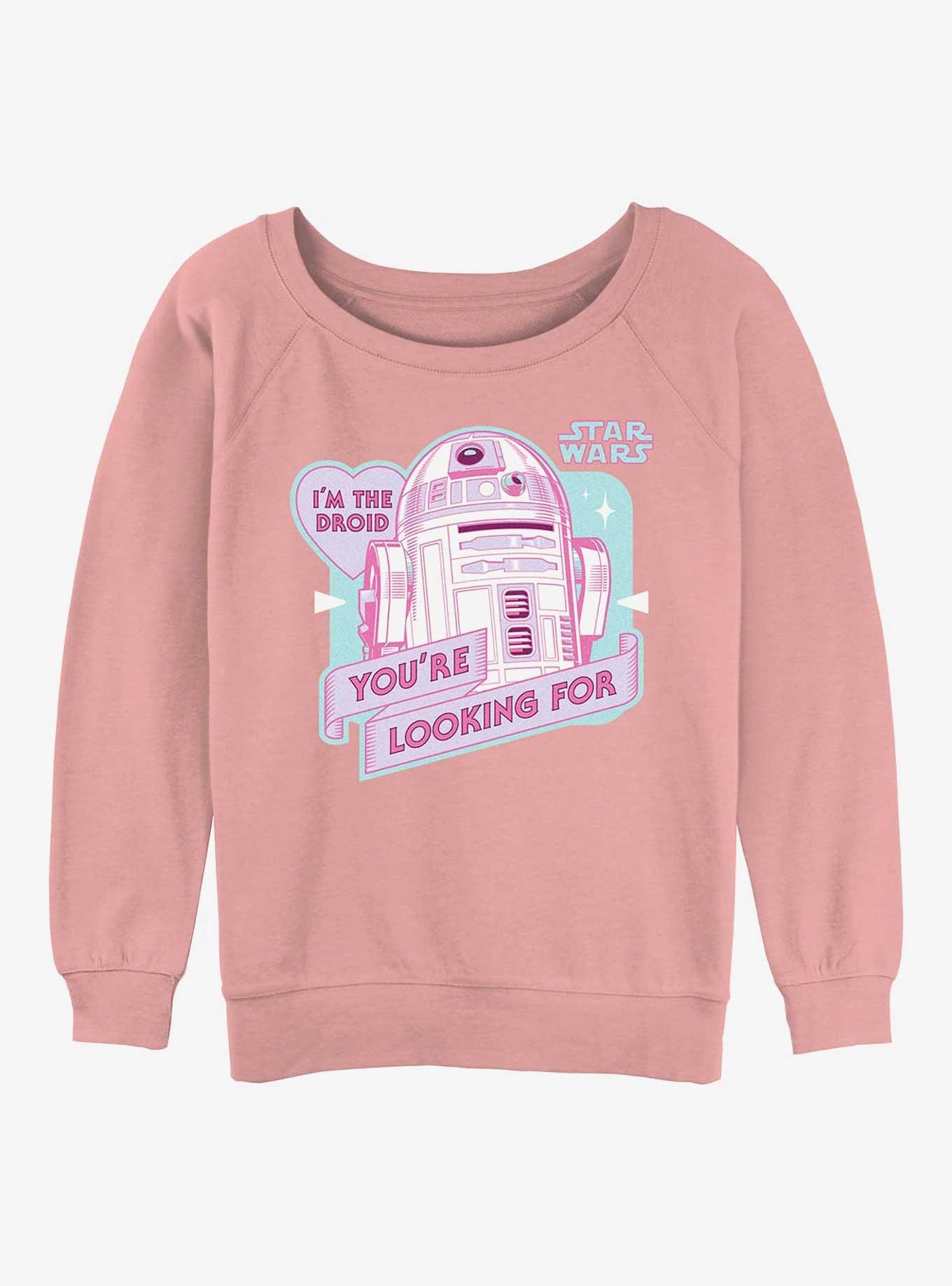 Star Wars R2-D2 The Droid You Are Looking For Girls Slouchy Sweatshirt, , hi-res