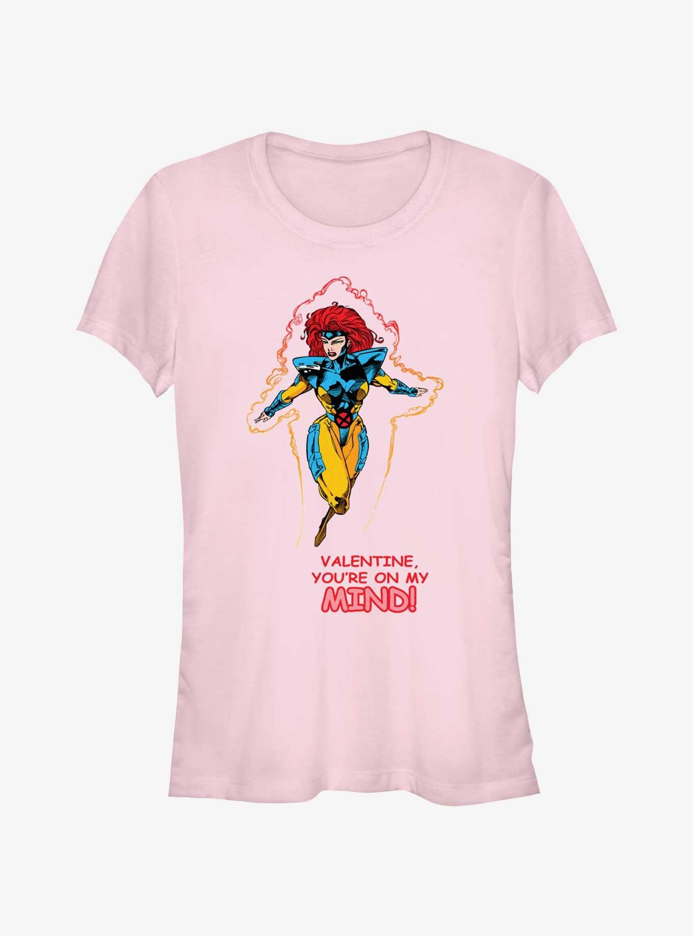 Marvel Jean Grey You're Are On My Mind Girls T-Shirt