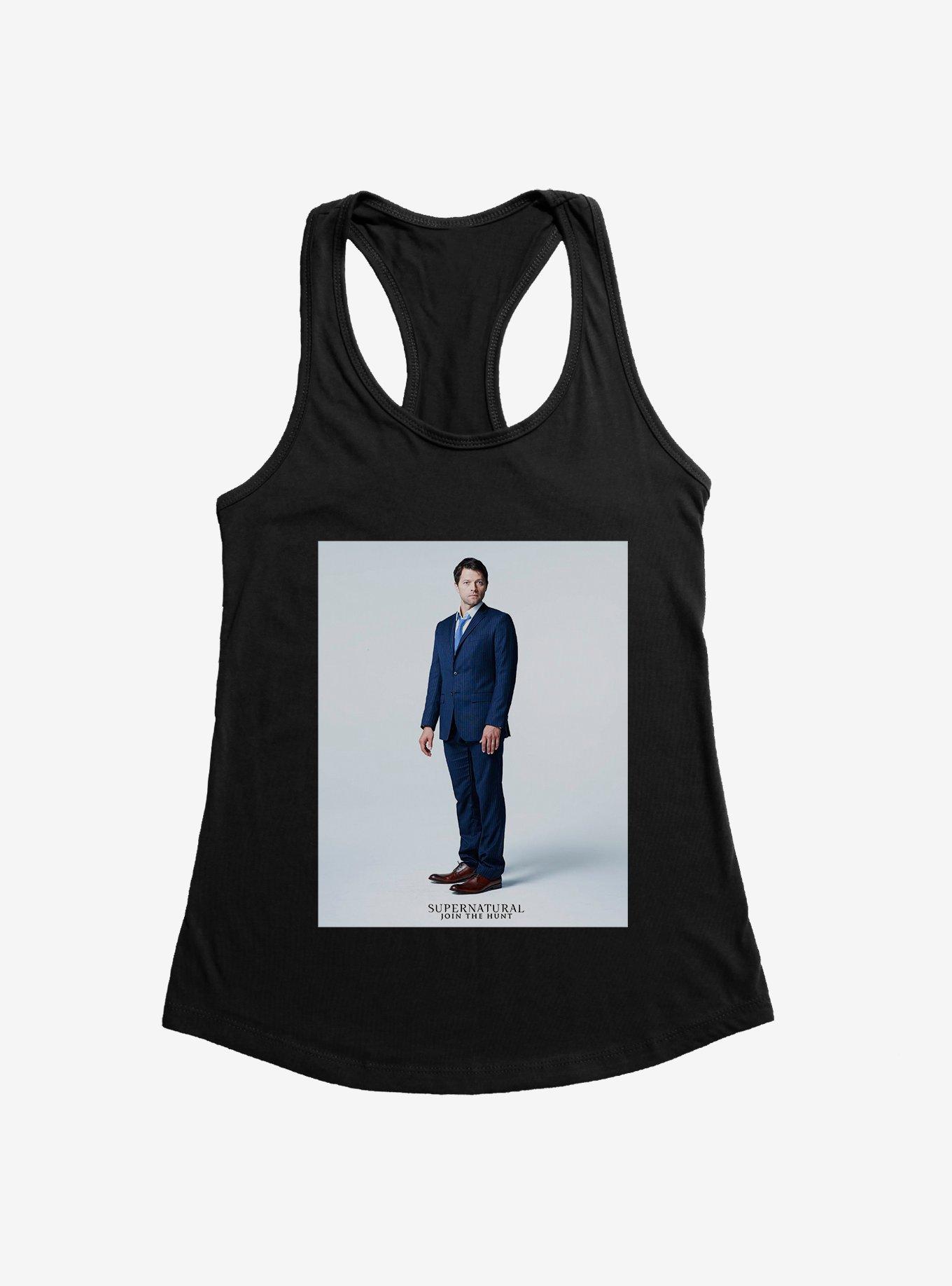 Supernatural Dean Winchester Suited Up Girls Tank, , hi-res