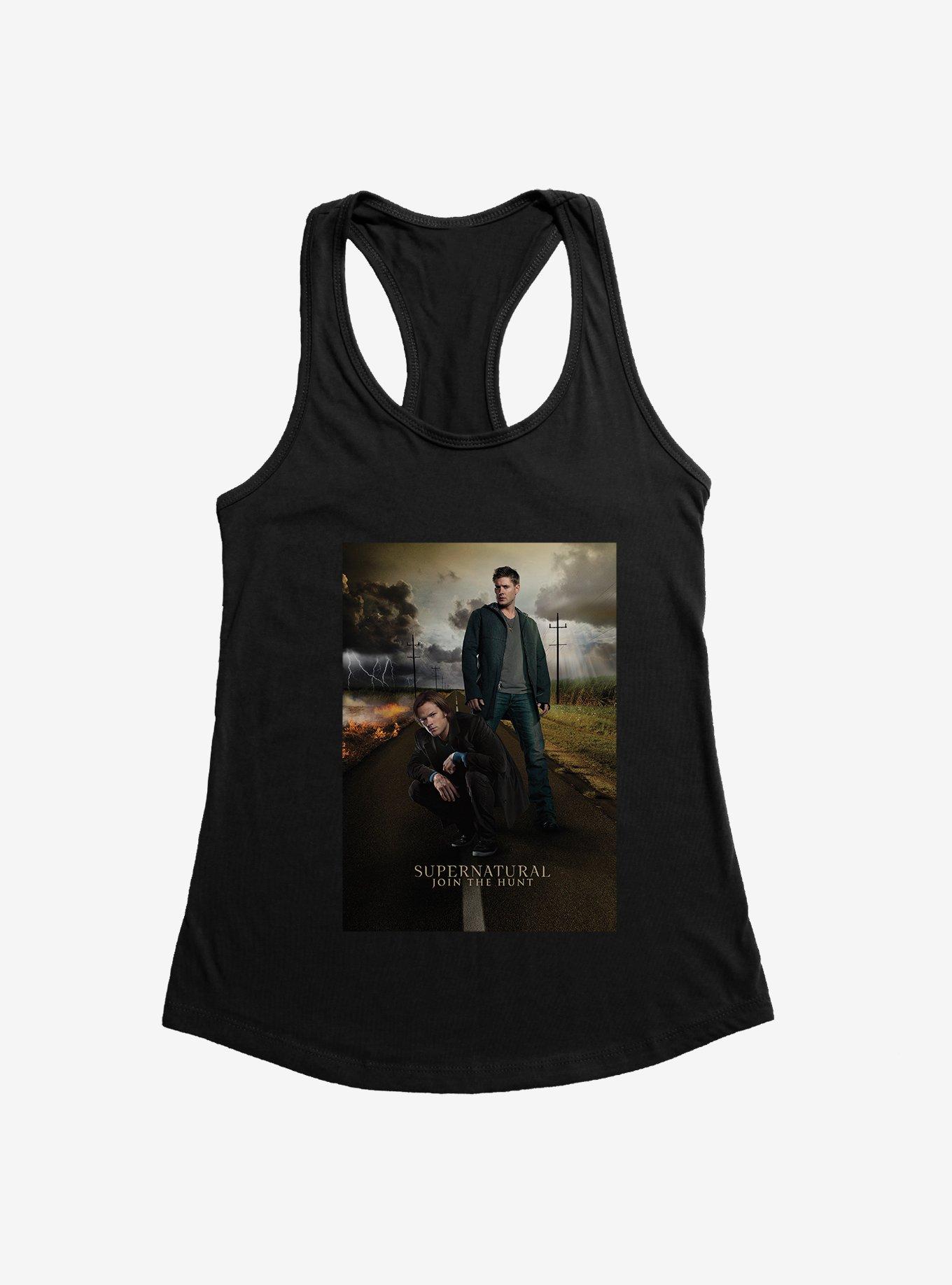 Supernatural Join The Hunt Winchester Brothers Poster Girls Tank, , hi-res